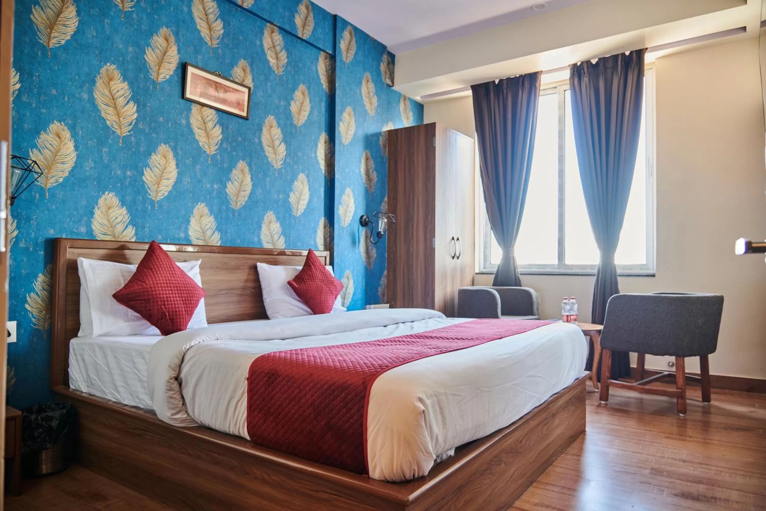 Bed in The Sarai, Hotel