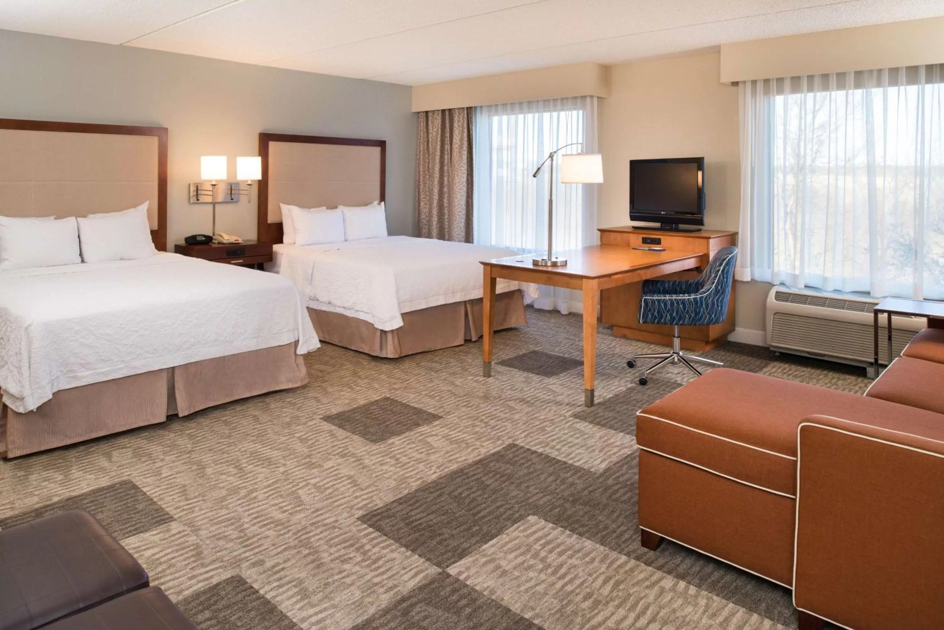 Bedroom, Bed in Hampton Inn and Suites Schertz
