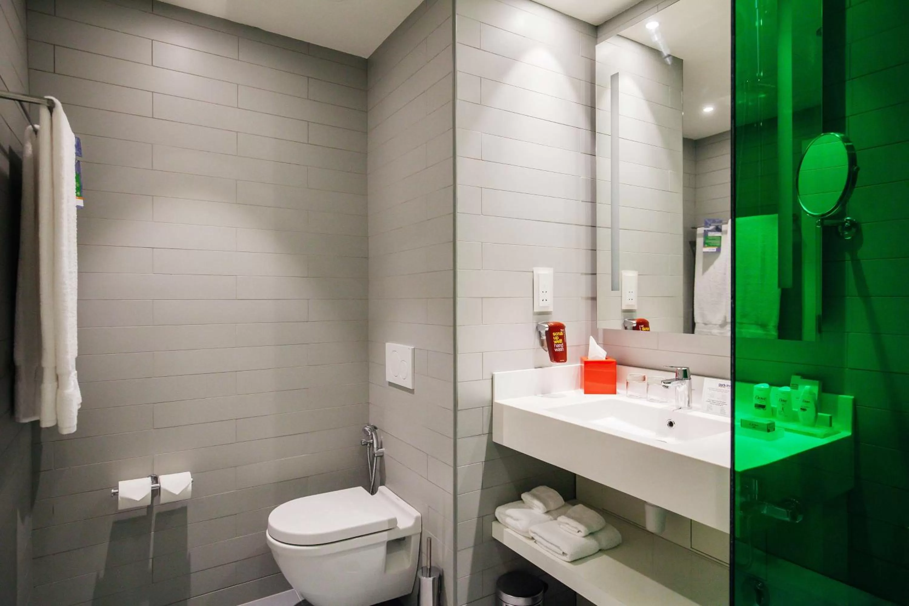 Bathroom in Park Inn by Radisson Dubai Motor City