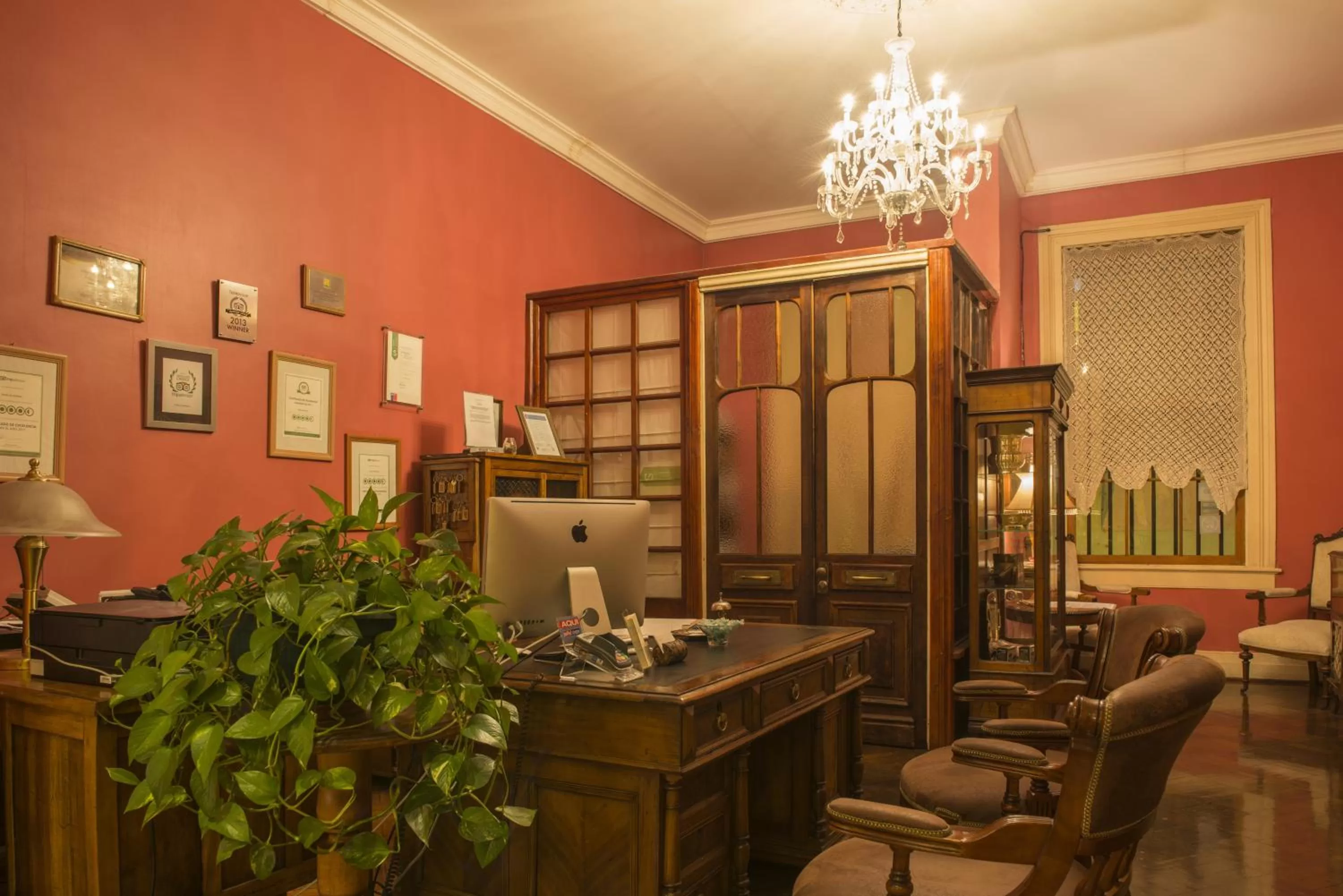 Lobby or reception in Hotel Boutique Acontraluz