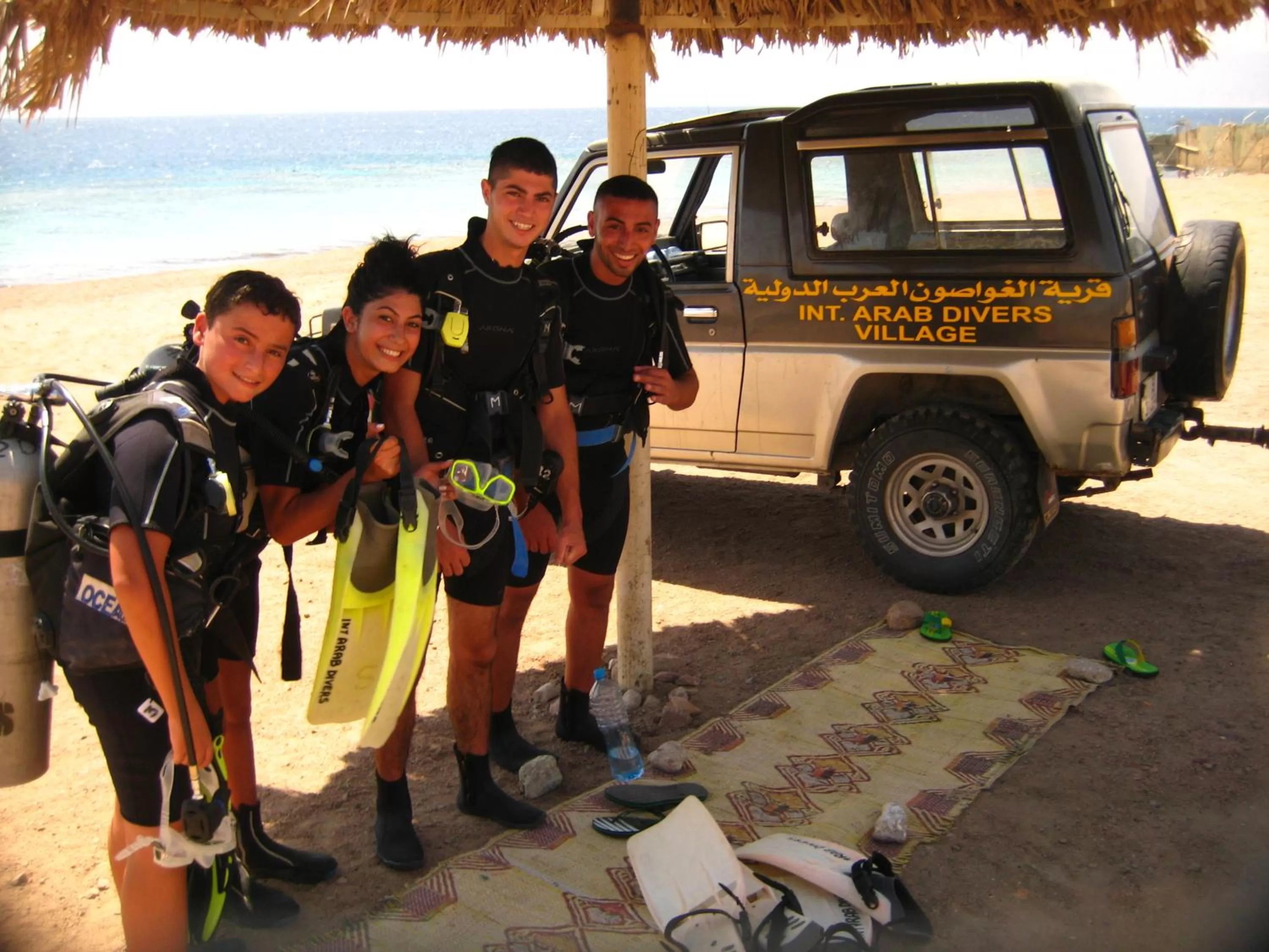 Beach in Arab Divers Dive Center and Bed & Breakfast