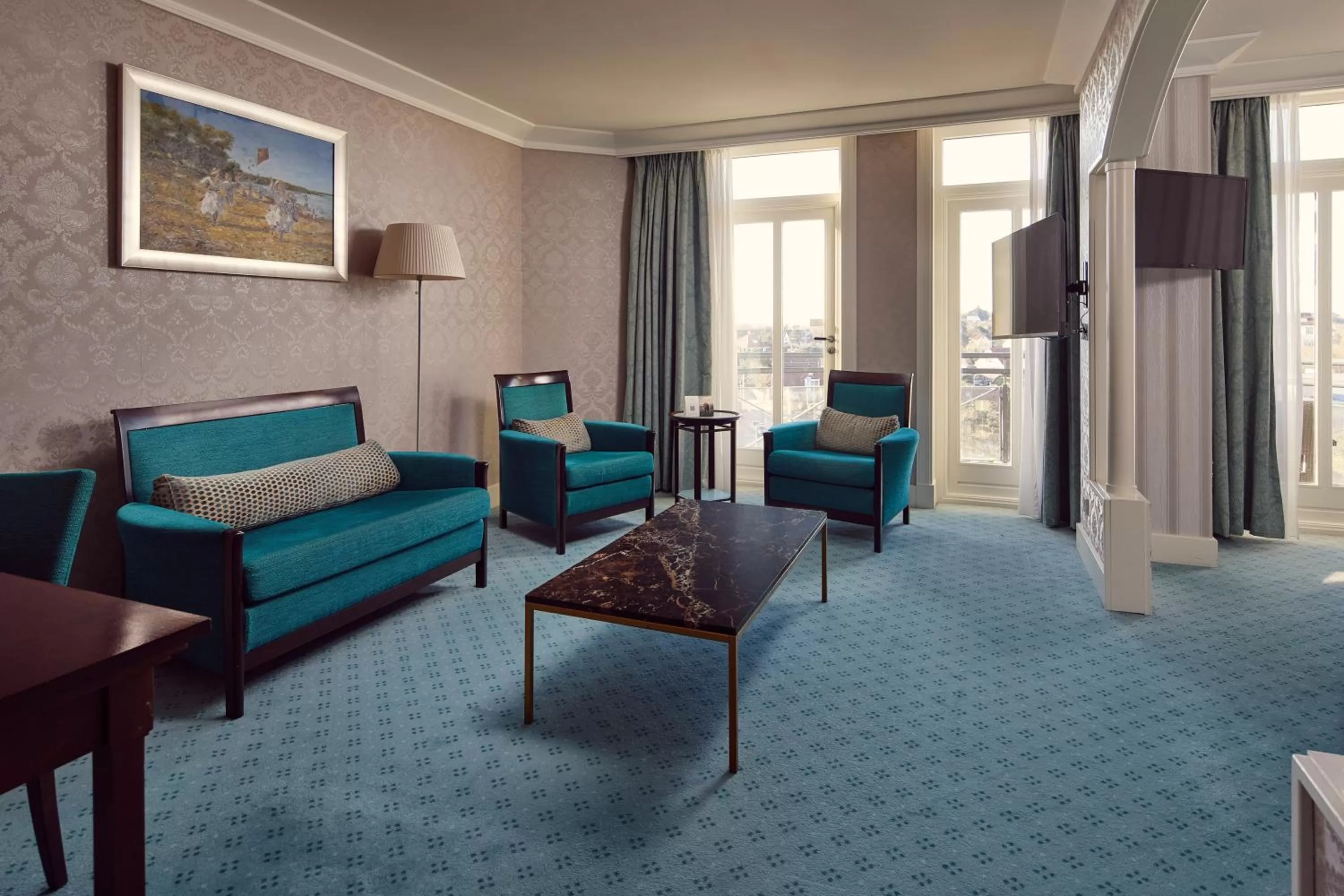 Living room in Van der Valk Palace Hotel Noordwijk
