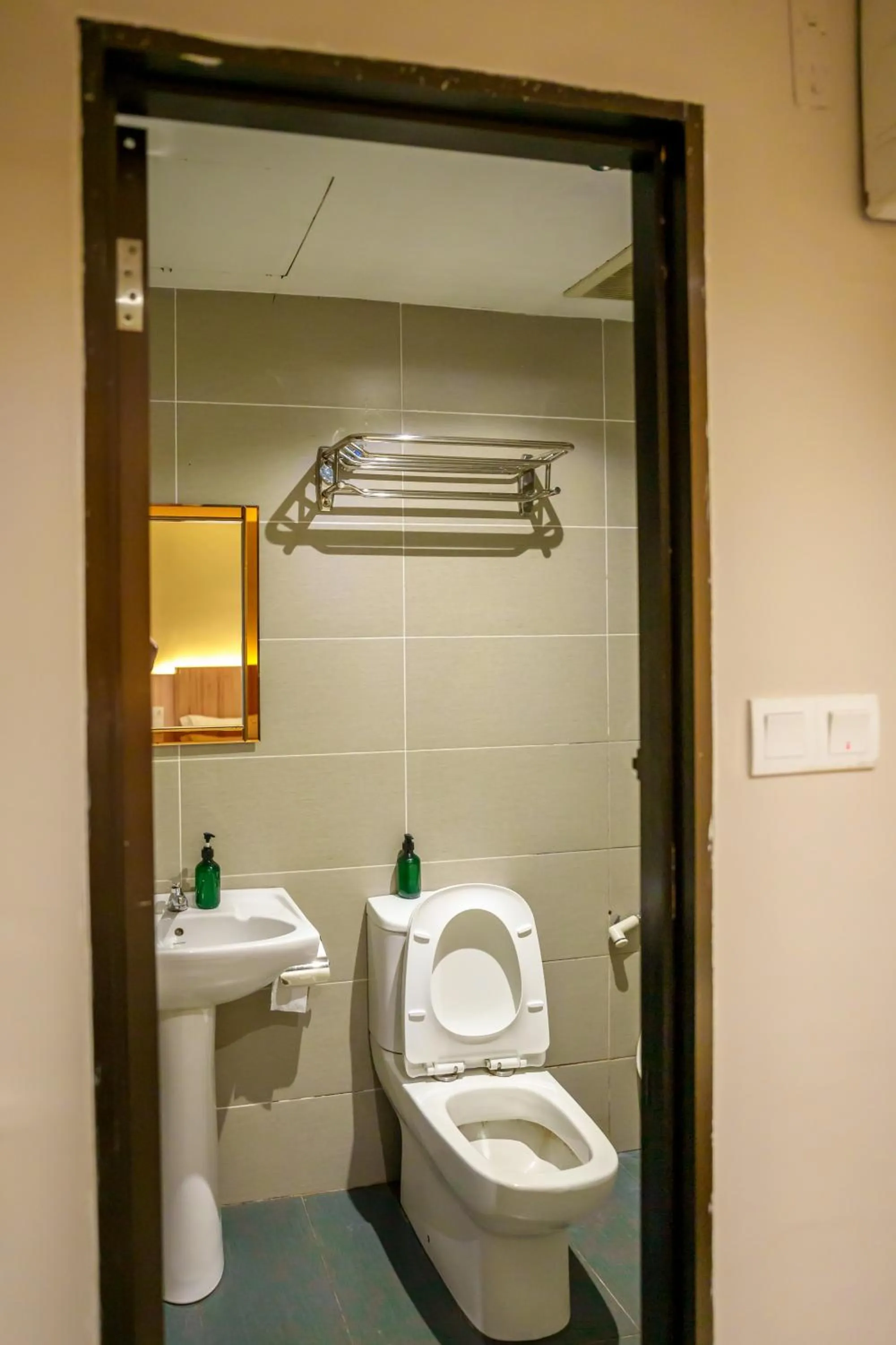 Toilet in Euro Life Hotel @ KL Sentral