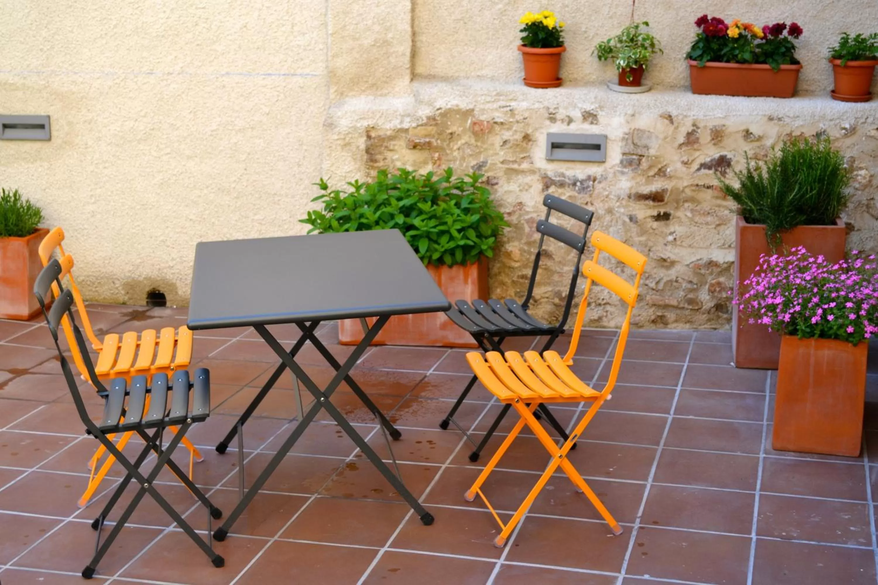 Patio in La Casa de las Aldeas
