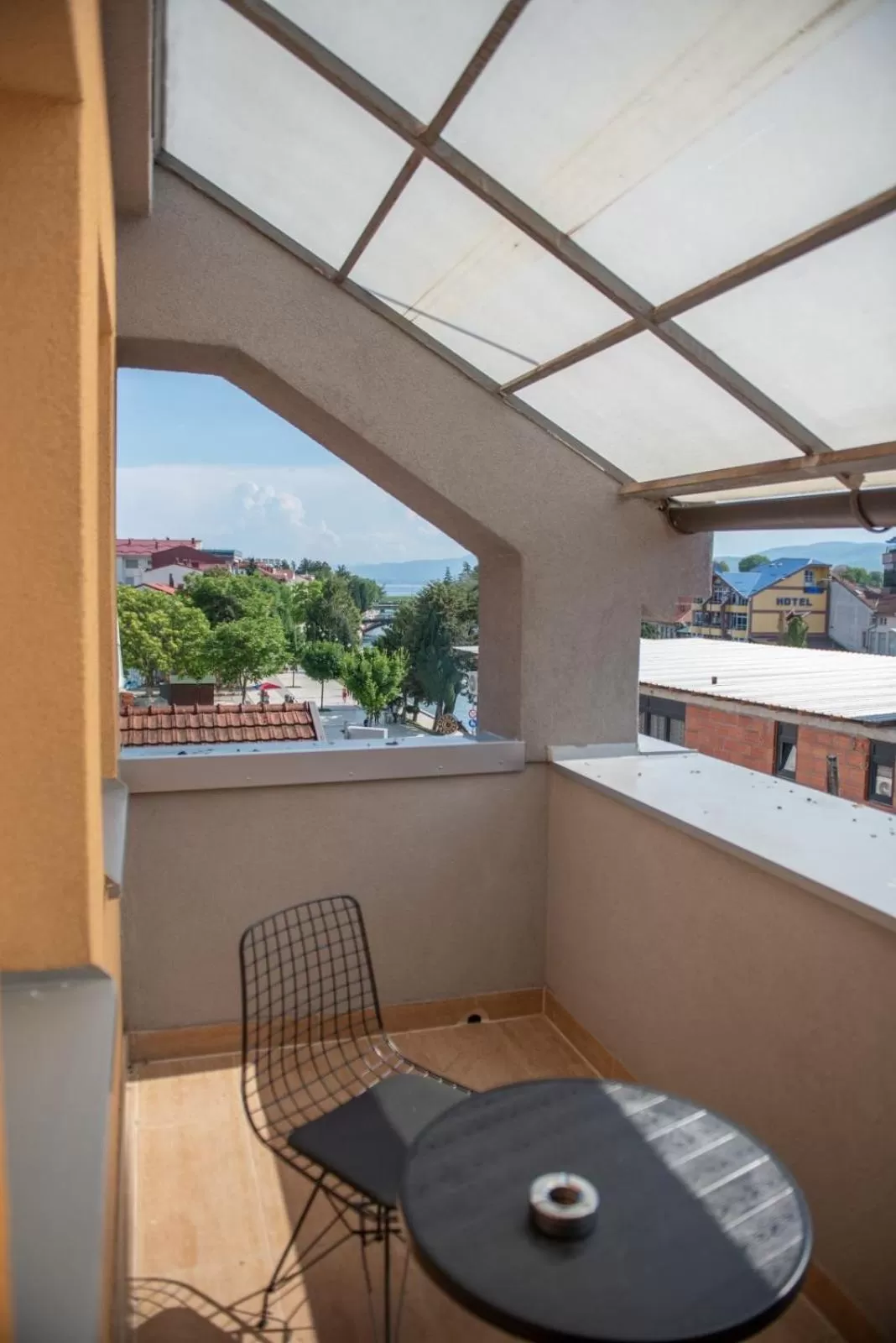 Balcony/Terrace in Hotel Roma