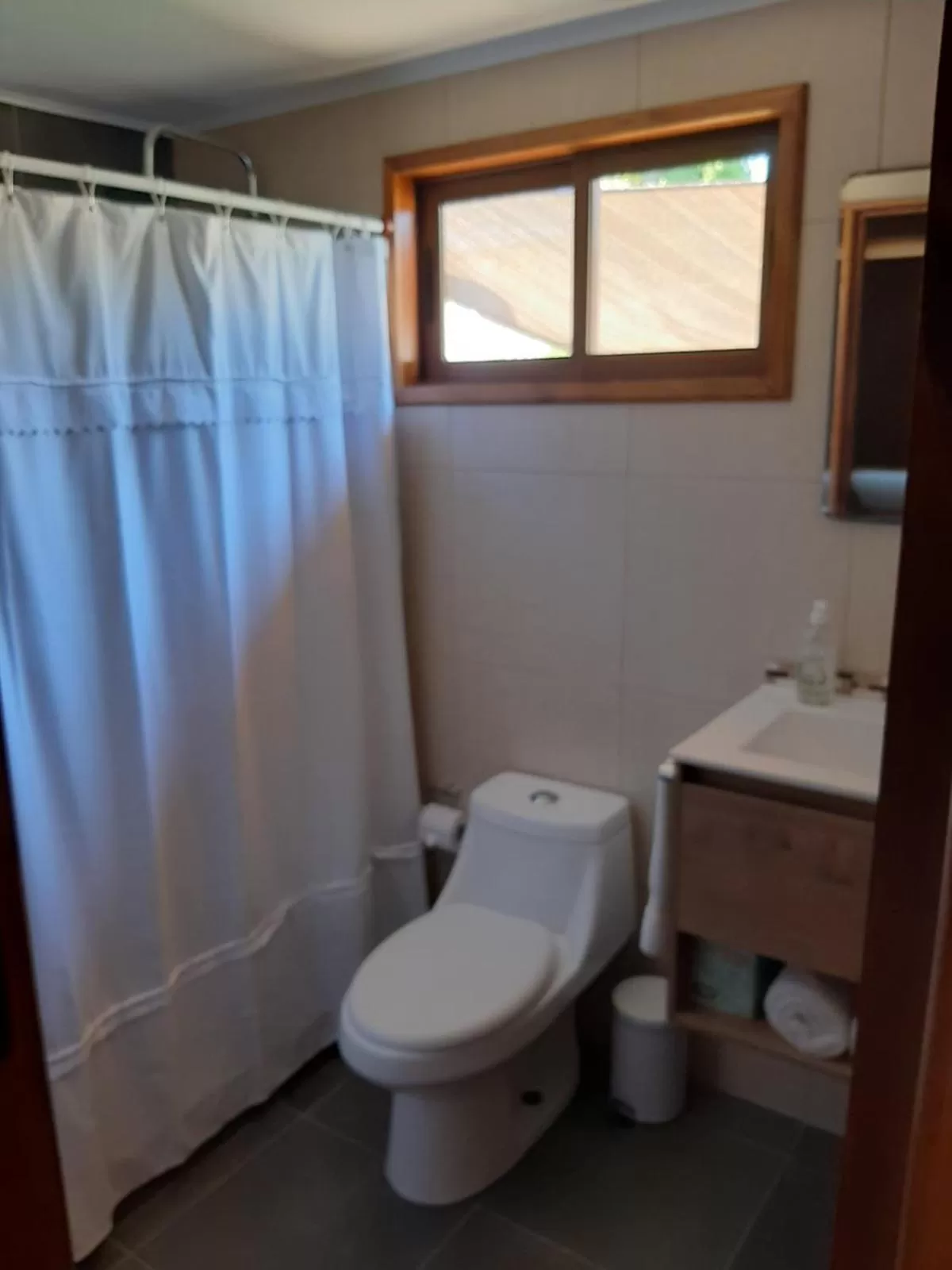 Bathroom in Calfu Lodge