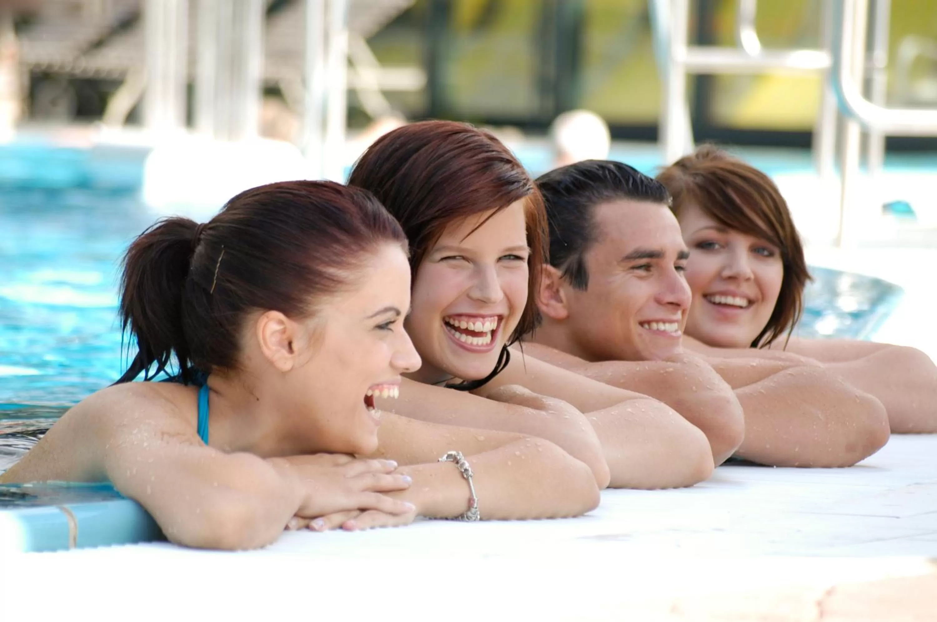 Swimming pool in Hotel Tannenhof