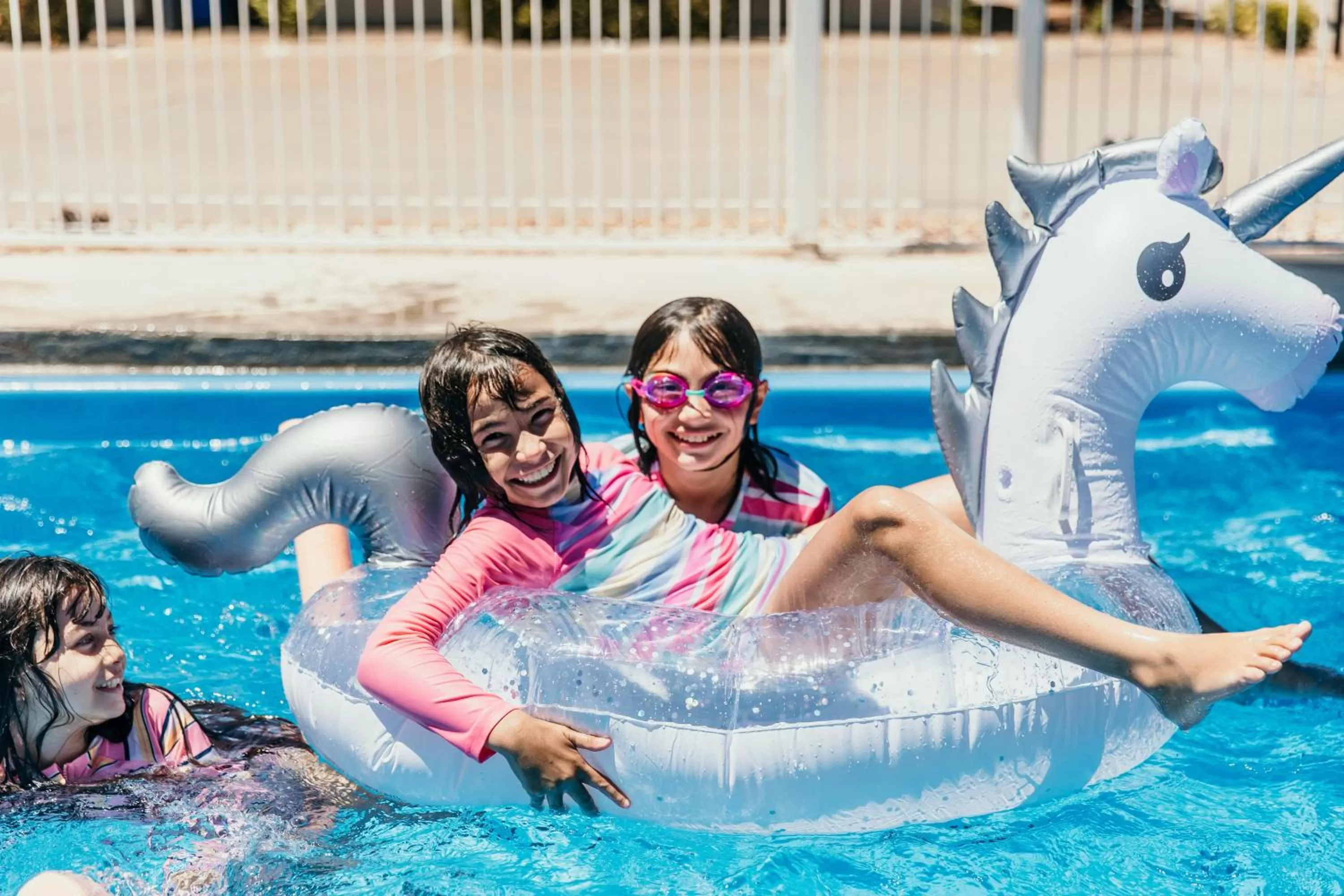 Swimming pool in Outback Motel Mt Isa