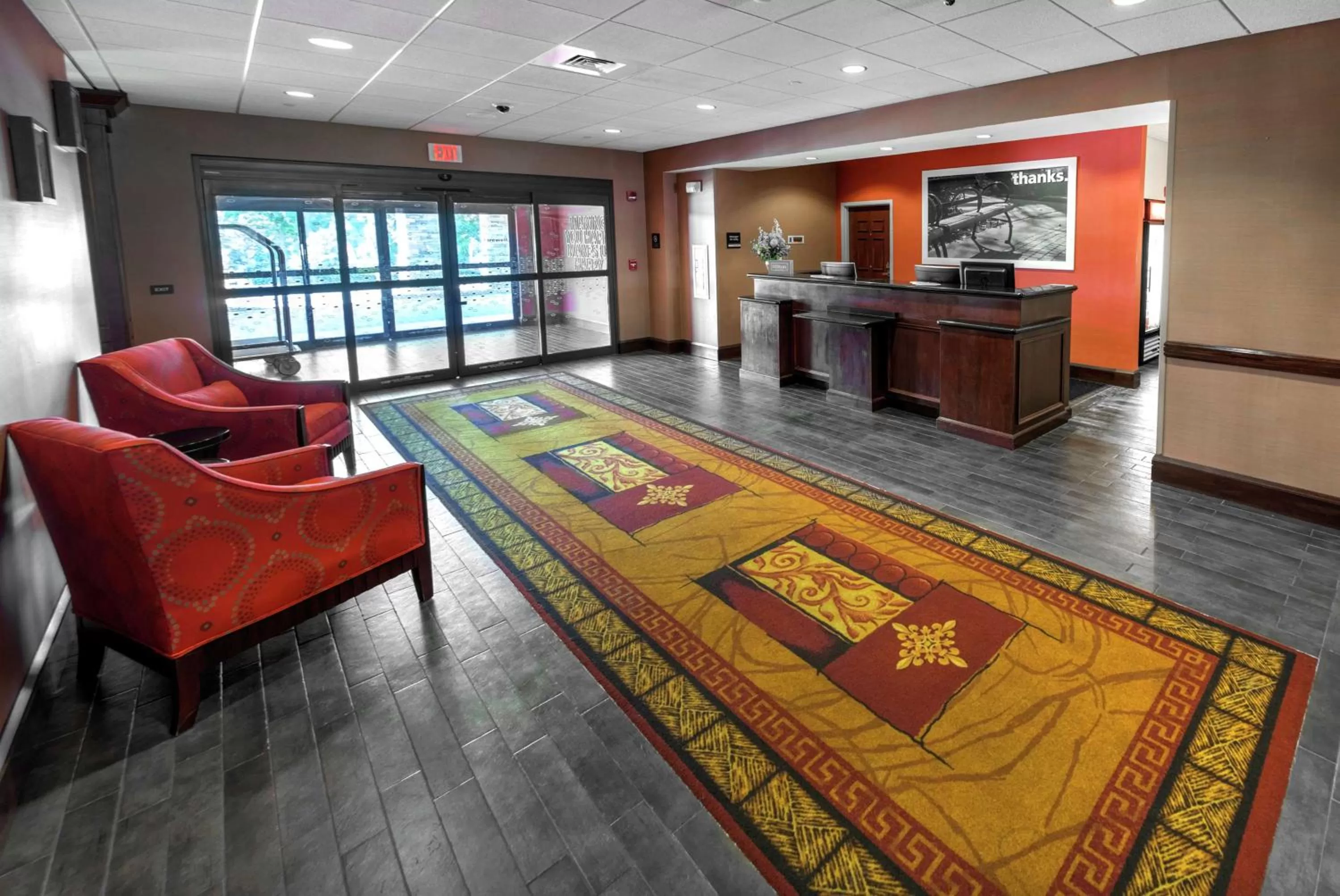 Lobby or reception in Hampton Inn & Suites Chadds Ford