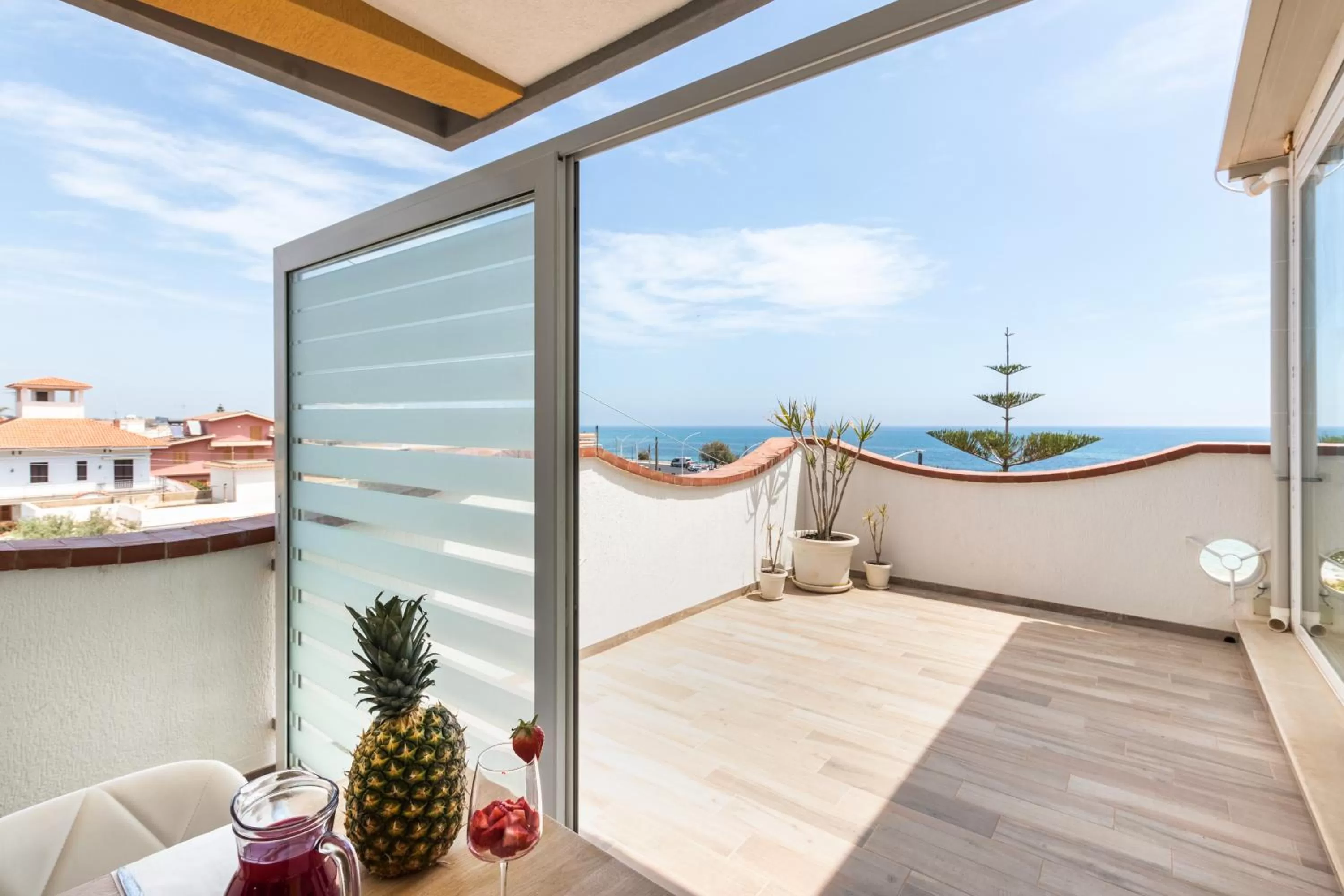 Balcony/Terrace in Pantanello Rooms Avola