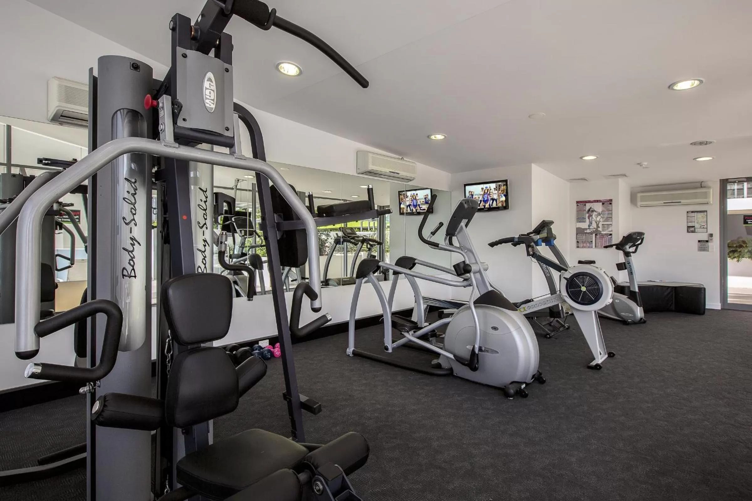 Fitness centre/facilities in Code Apartments
