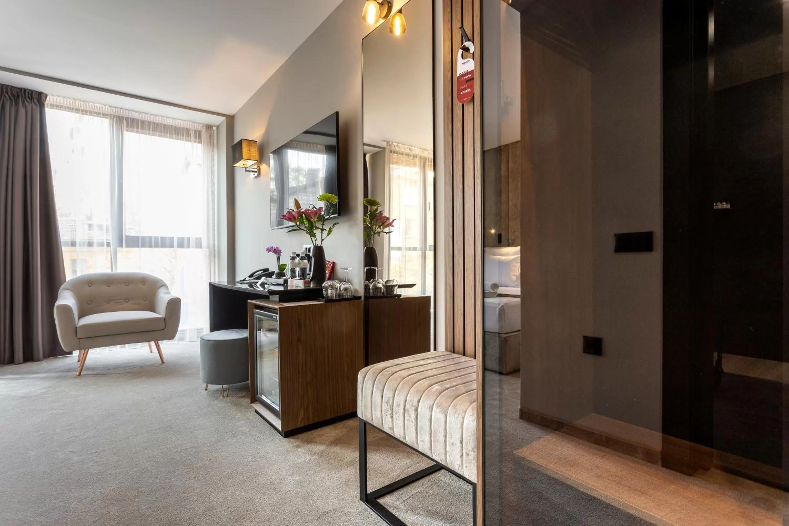 TV and multimedia in Abrazo Sofia Hotel by HMG