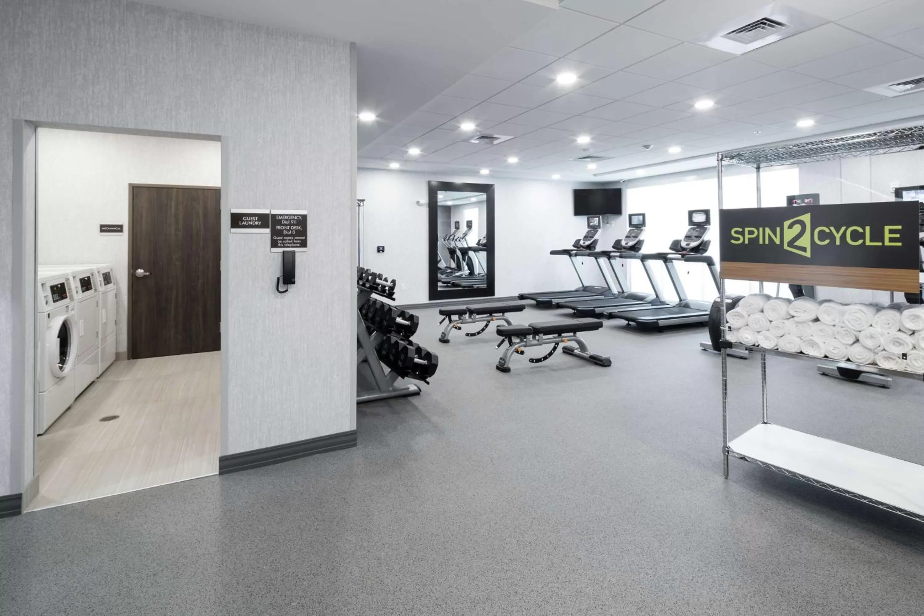 Fitness centre/facilities in Home2 Suites By Hilton Orlando Airport