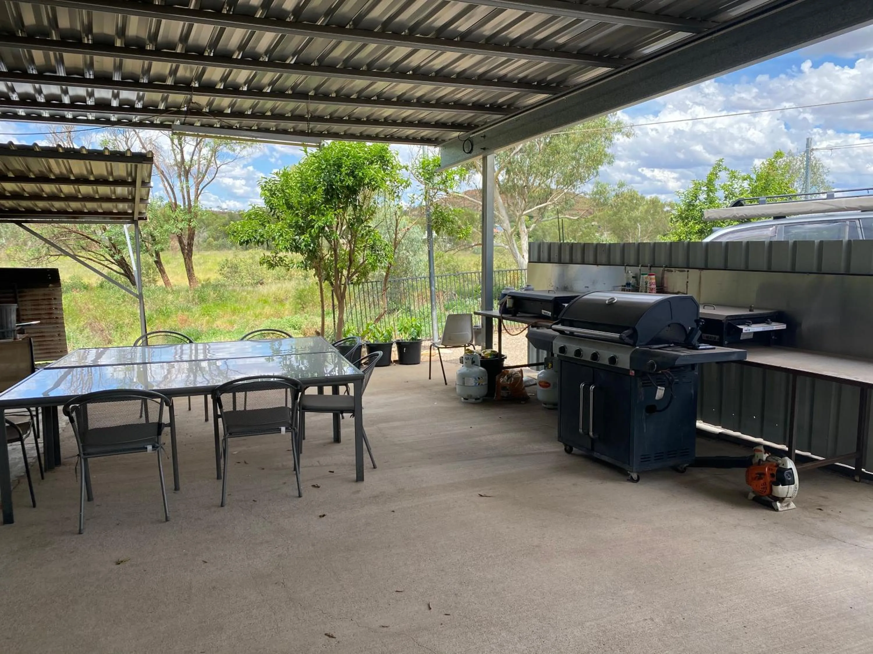 BBQ Facilities in Cityside Accommodation