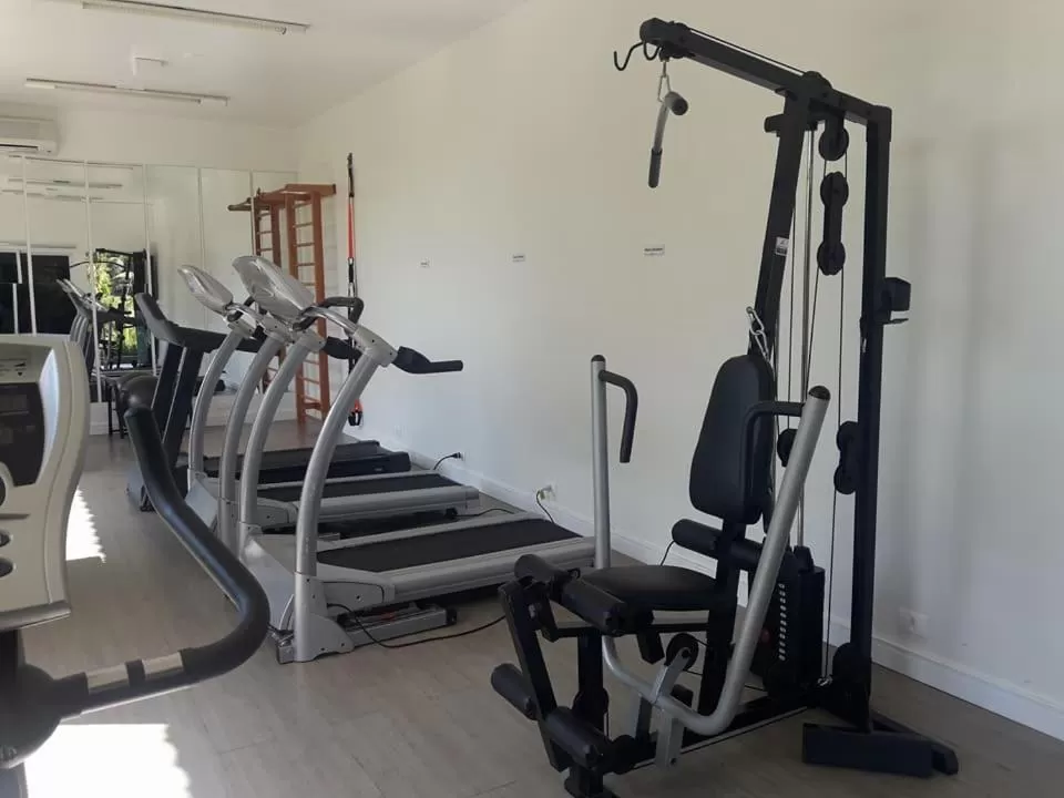 Fitness centre/facilities in Camboa Hotel Paranaguá
