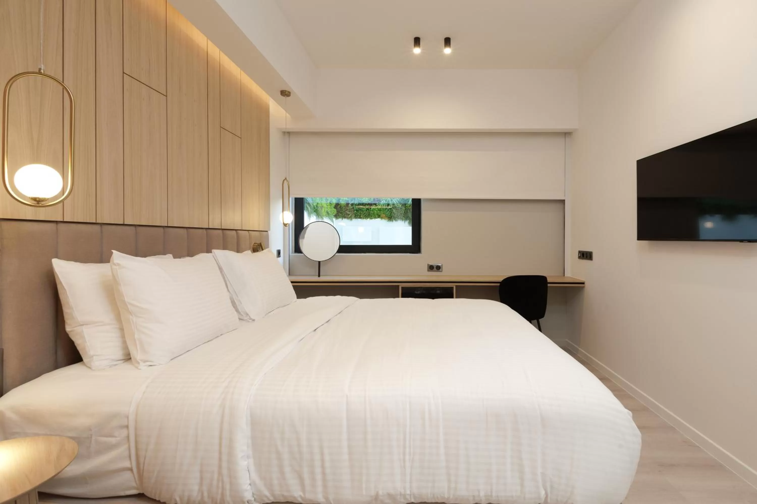 Bed in Hilton Garden Inn Athens Syggrou Avenue