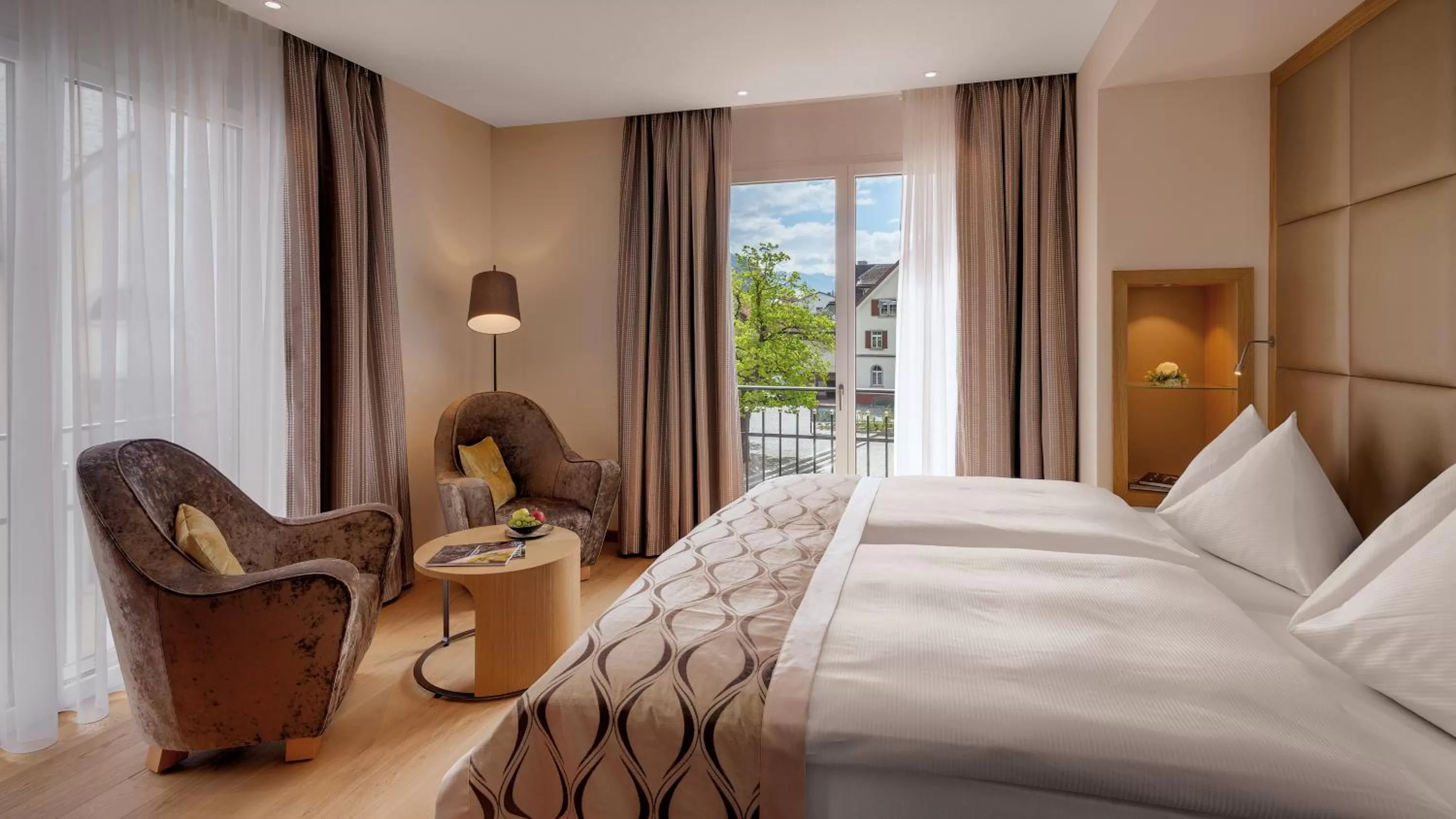 Bed in Hotel Alte Post Bonaduz