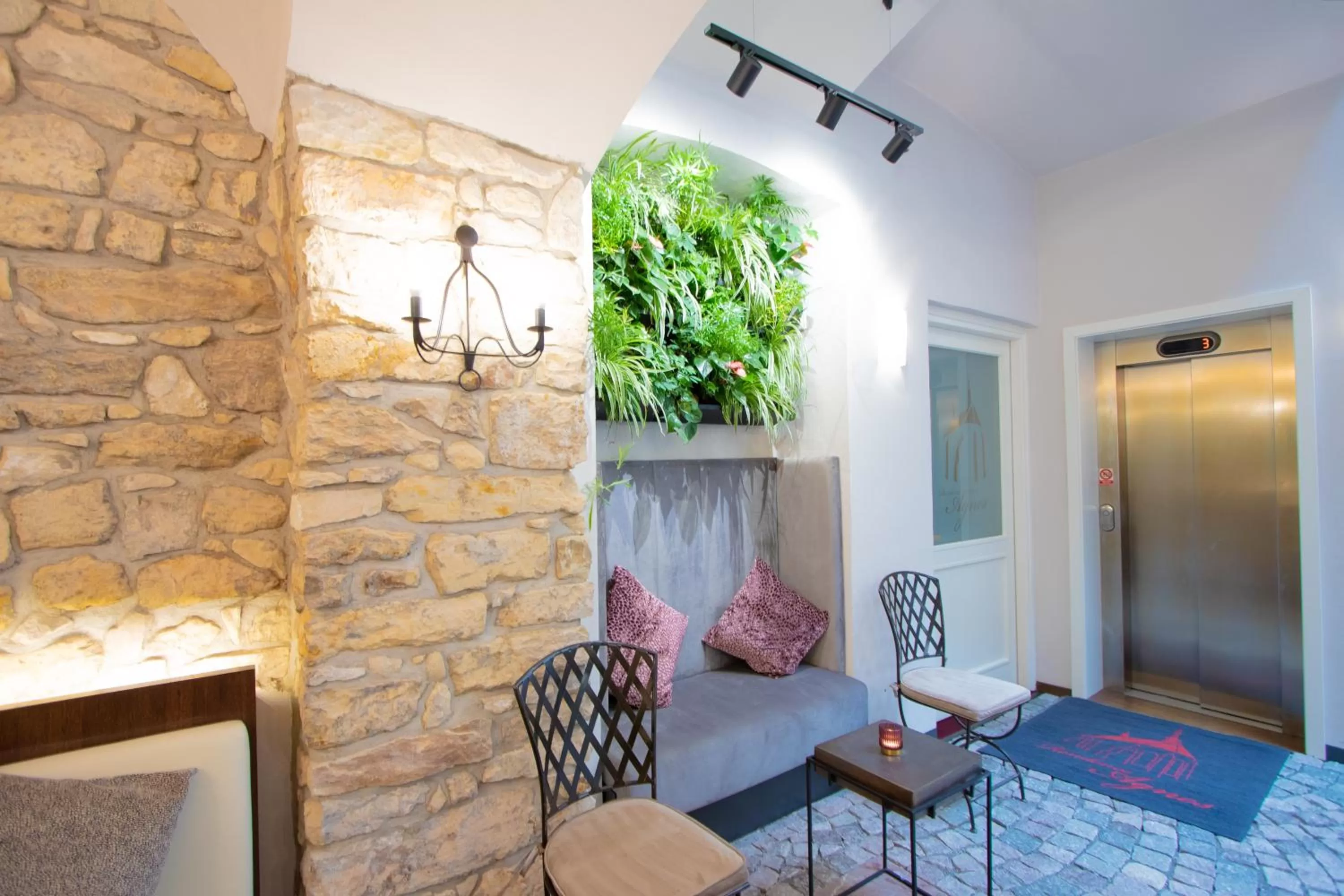 Lobby or reception in Hotel Residence Agnes