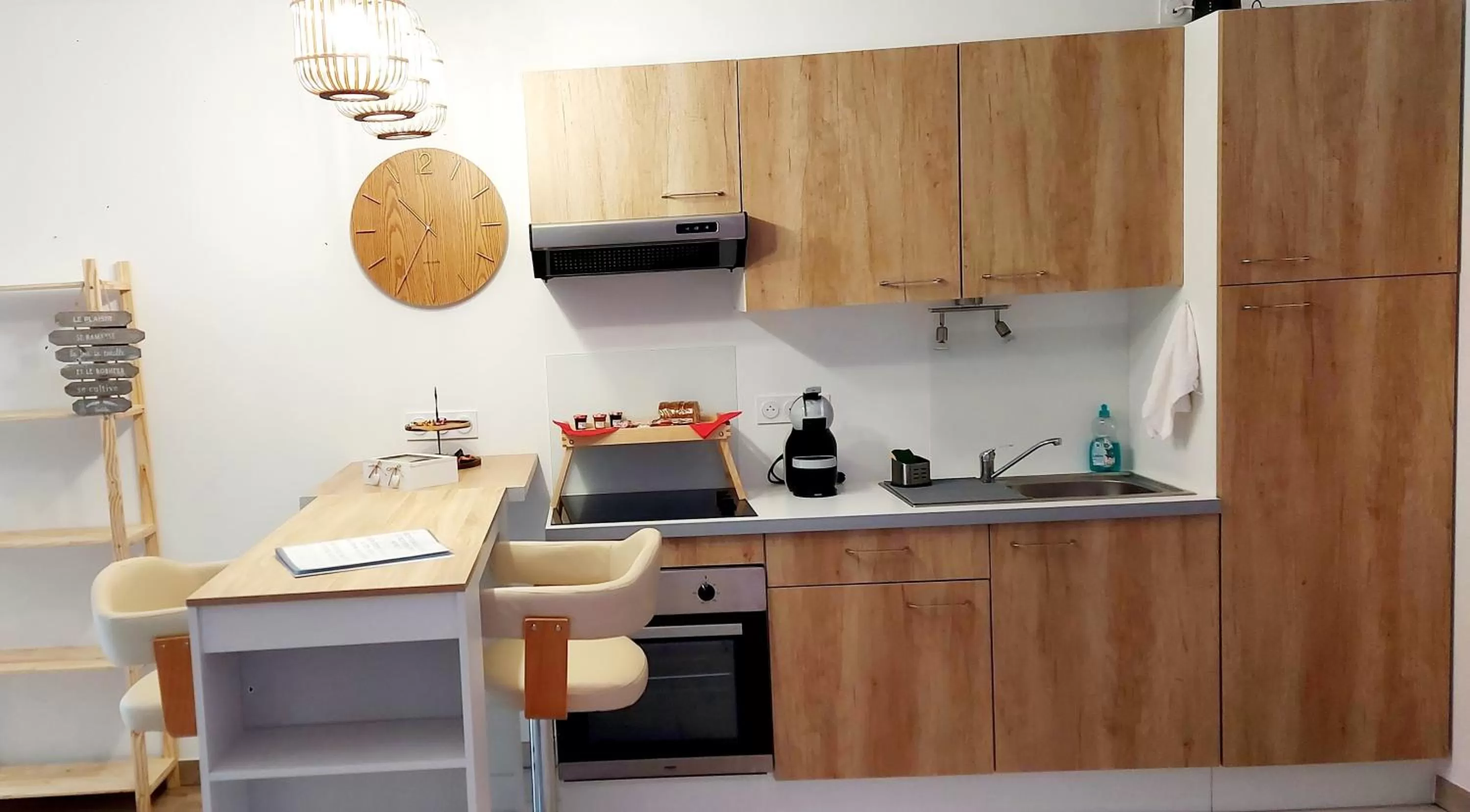 Kitchen/Kitchenette in L'OLYMPE DES SENS