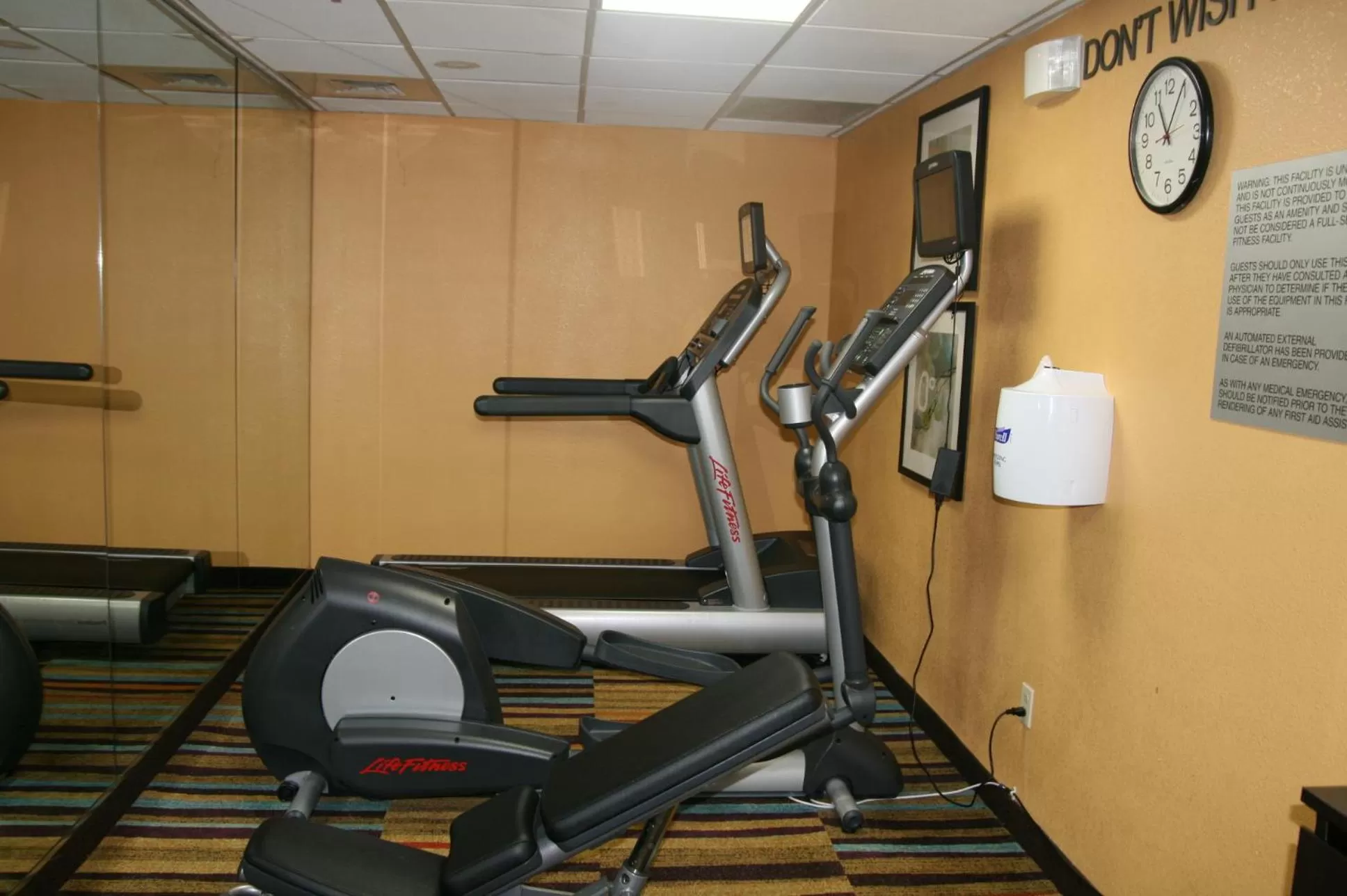 Fitness centre/facilities in Okatie Hilton Head Hotel