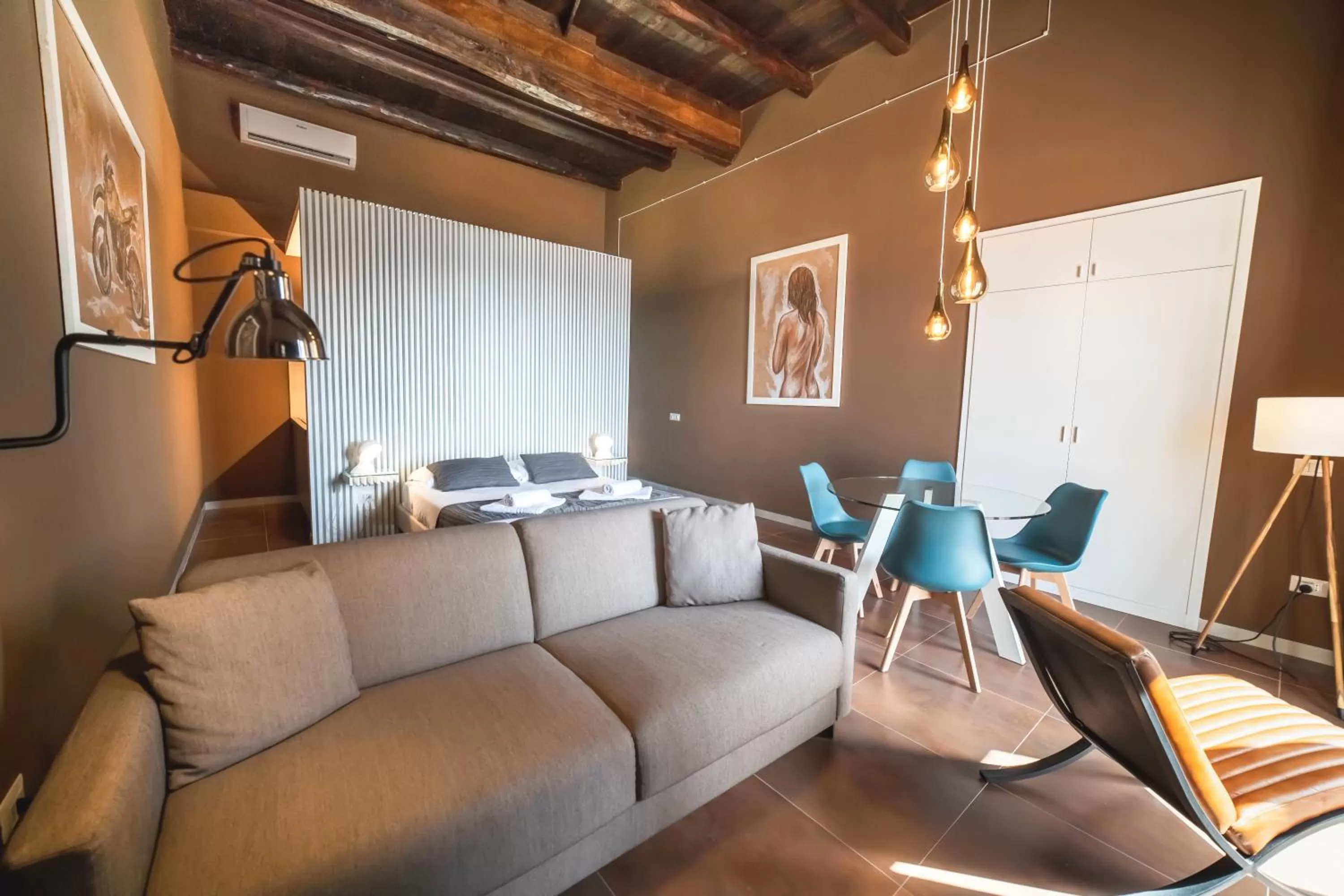 Seating area in Residenza Nausicaa - 50 meters from the beach