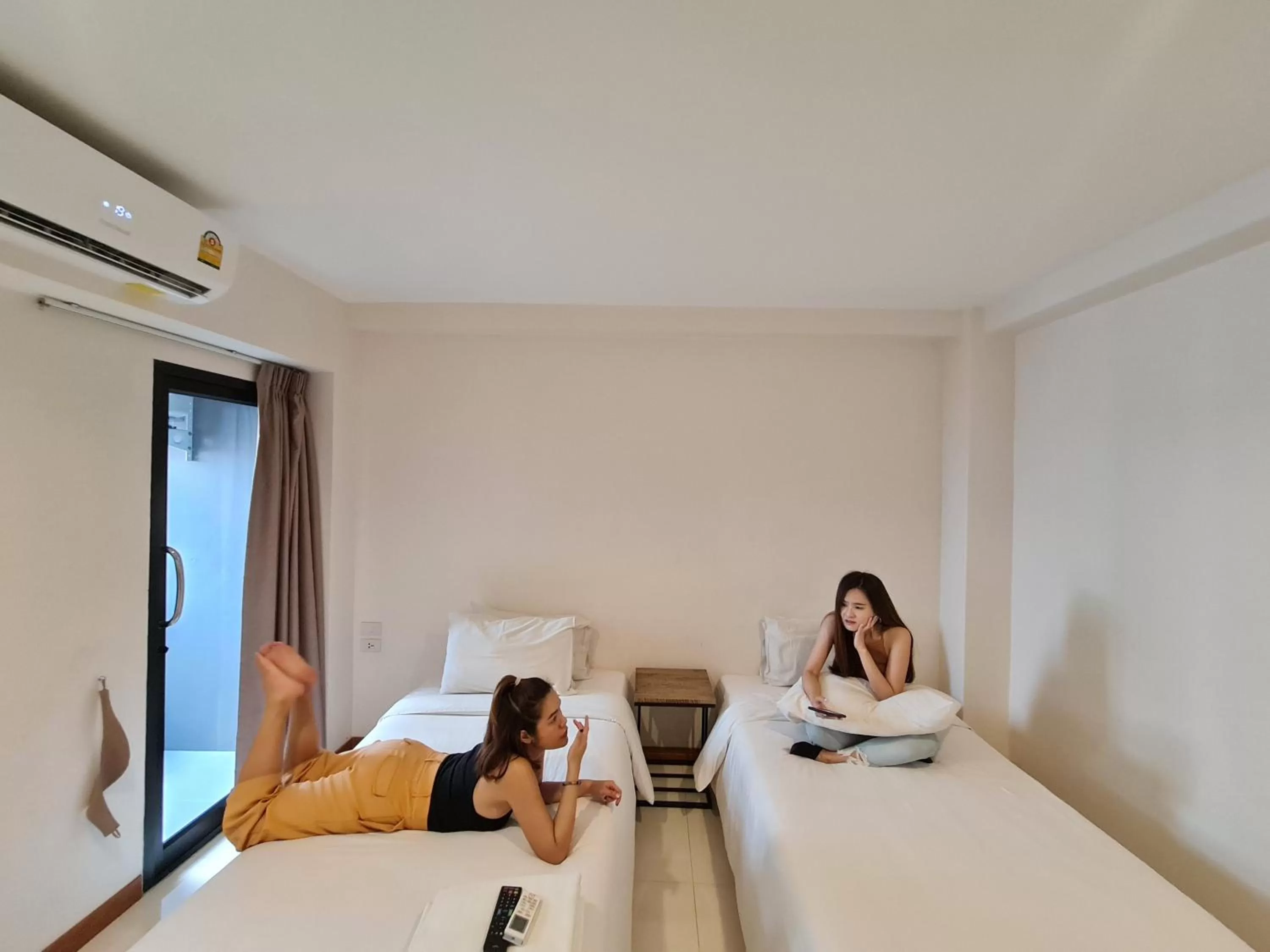 Bed in Don Muang Hotel