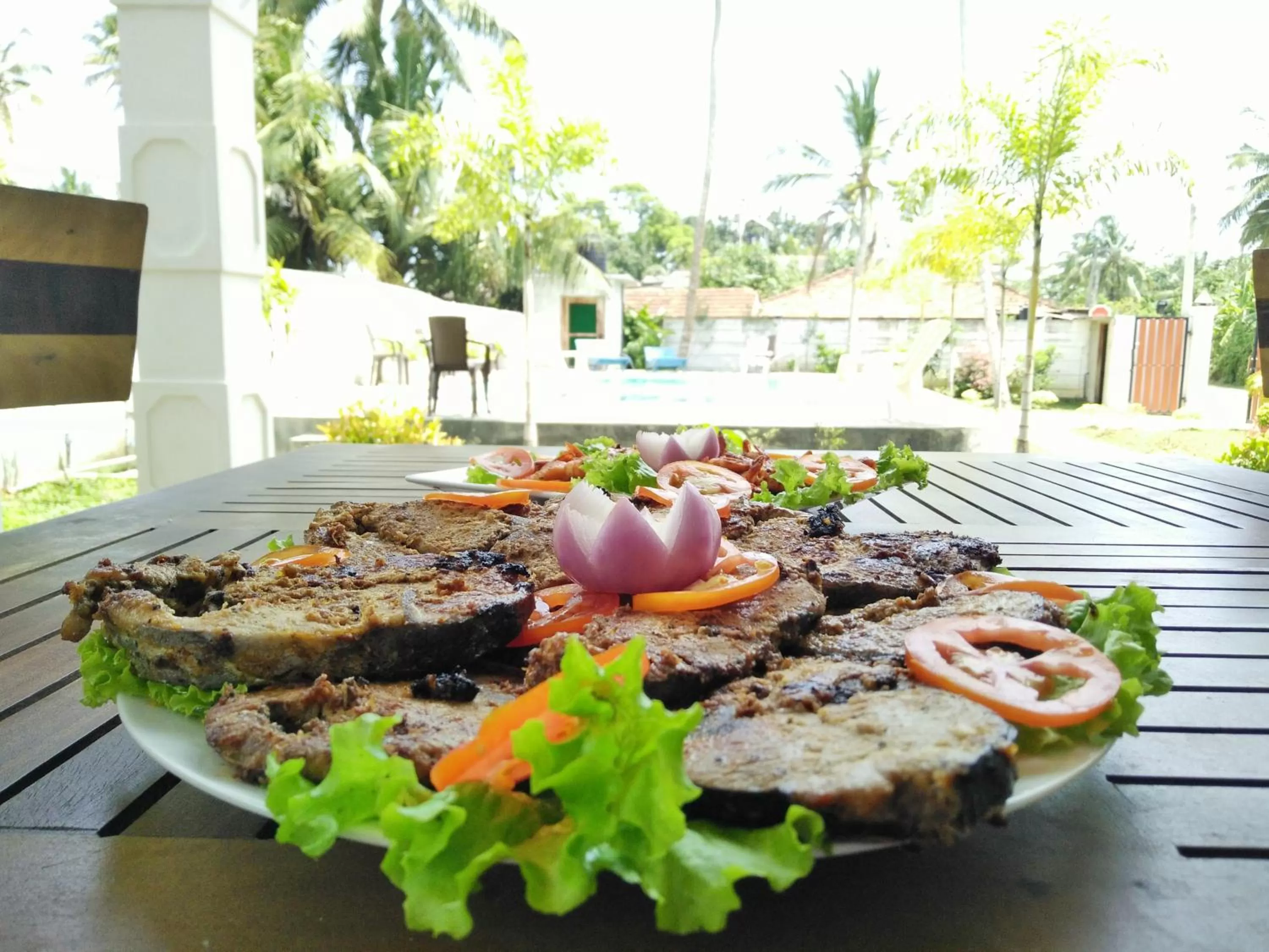 Restaurant/places to eat in Ocean Bay Surf Resort Weligama