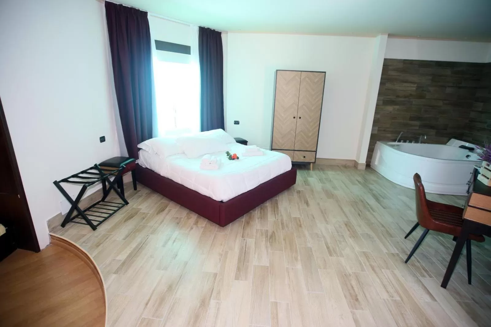 Bed in paradise suite