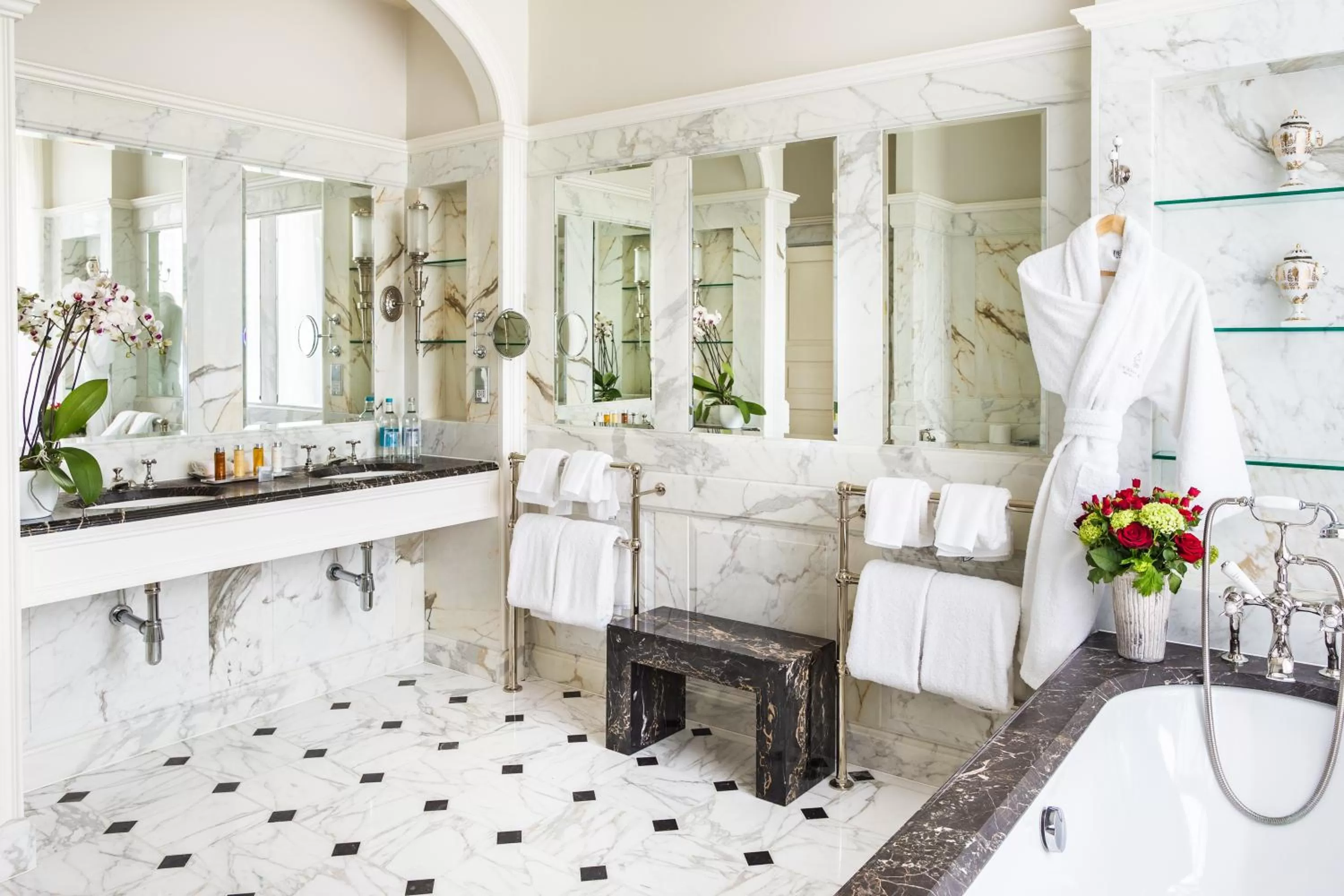 Bathroom in Lucknam Park, Emblems Collection