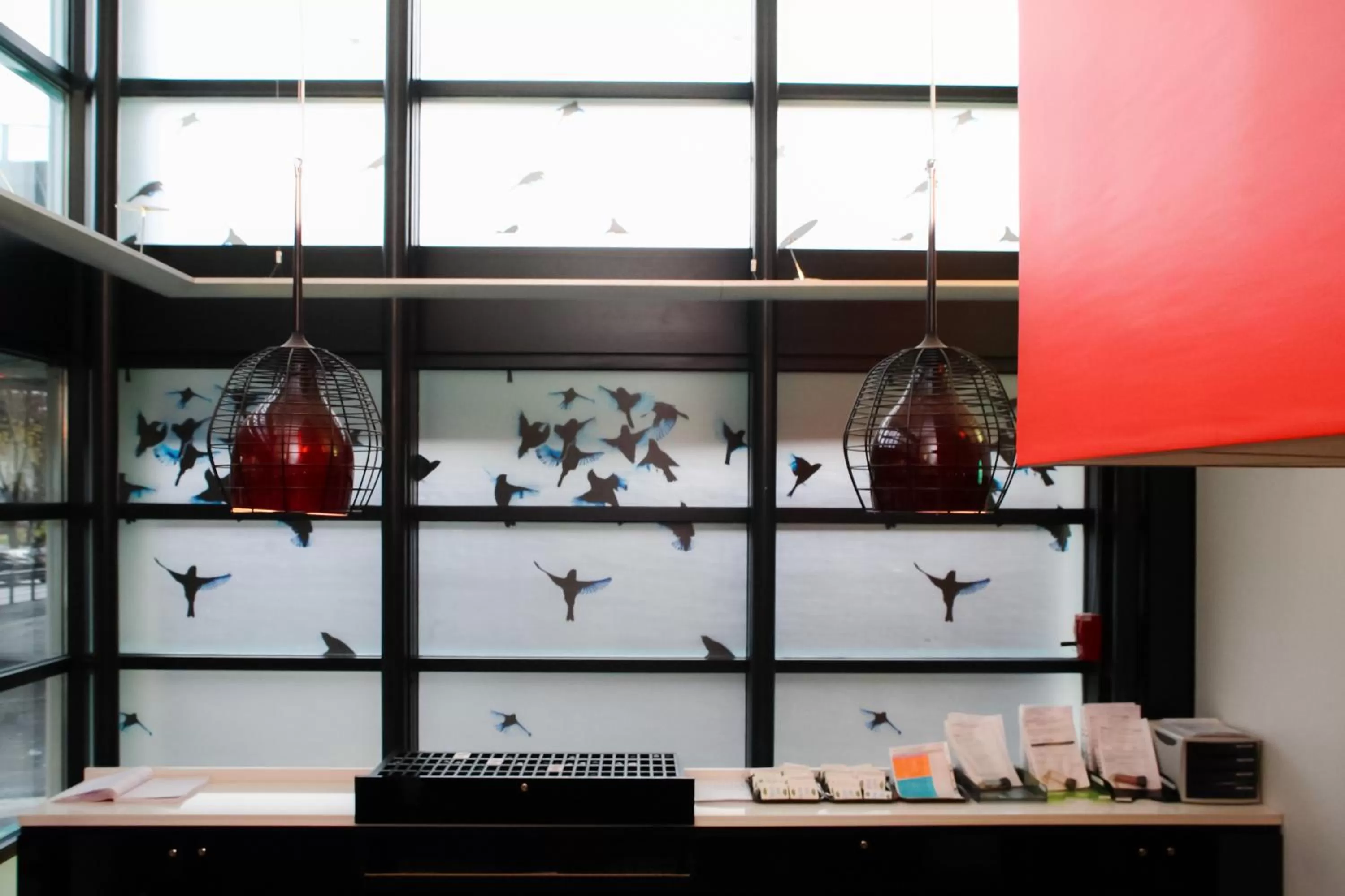 Lobby or reception in Hotel Reseda