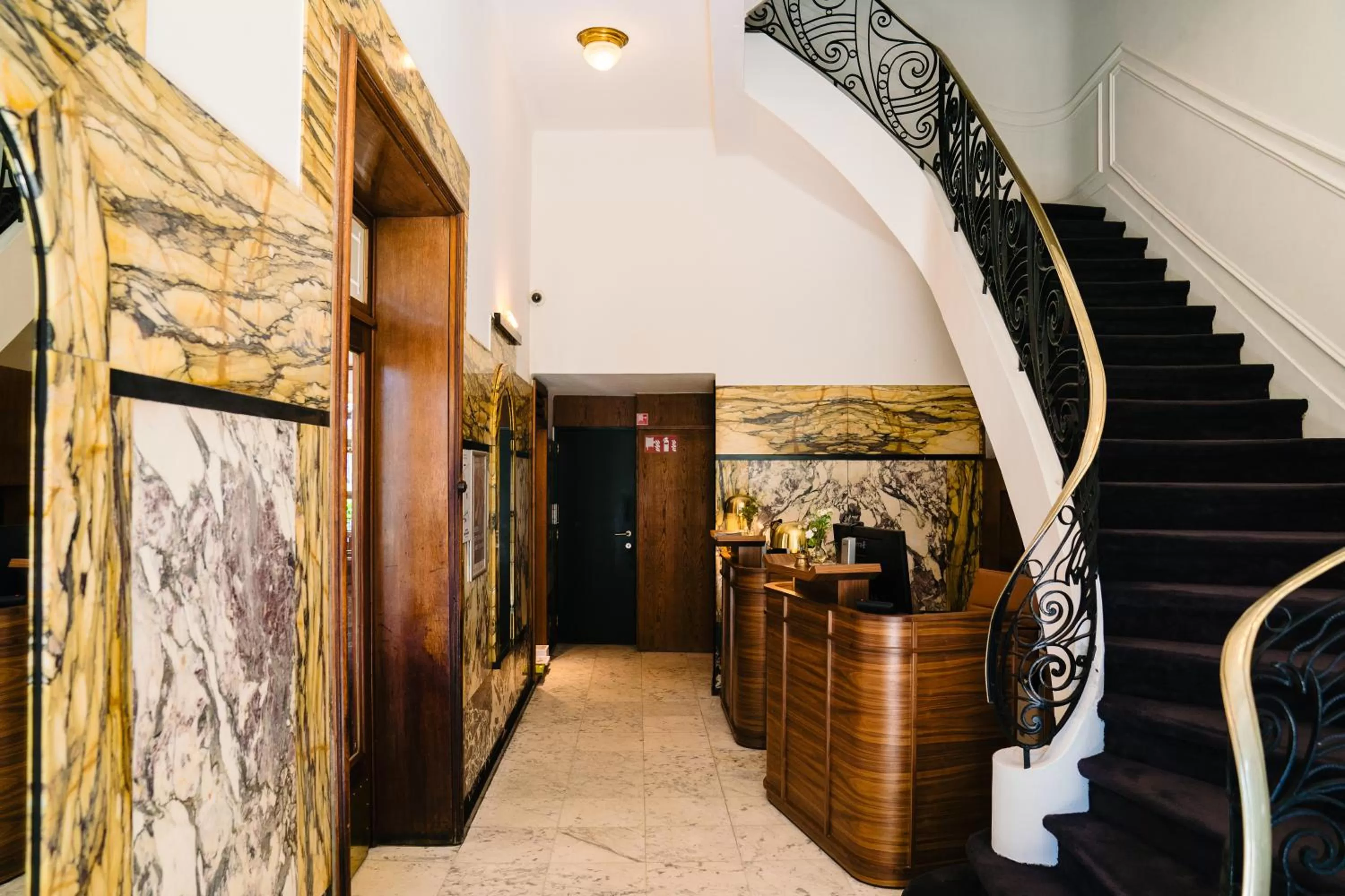 Lobby or reception in Hotel Du Parc