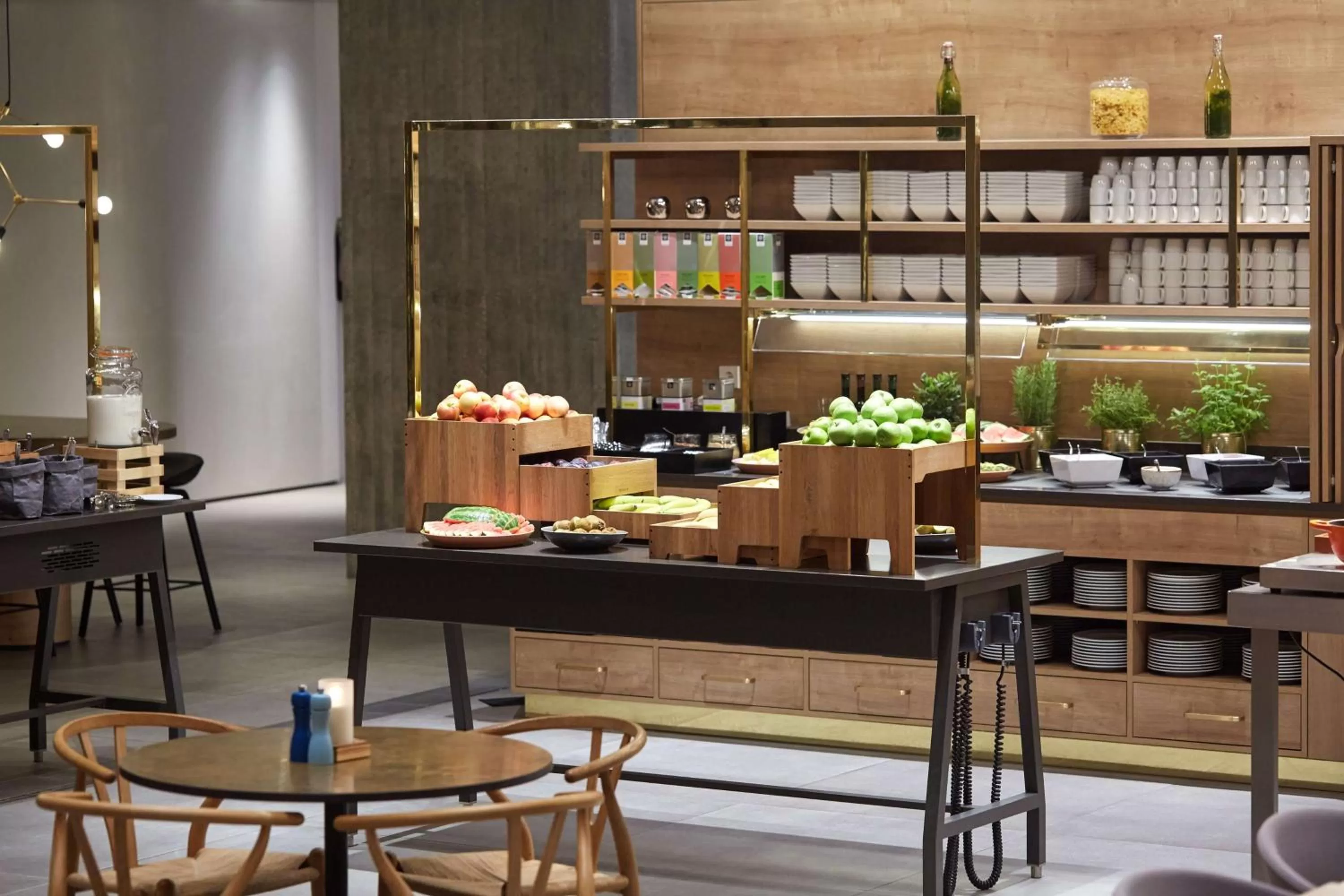 Restaurant/places to eat in Scandic Frankfurt Museumsufer