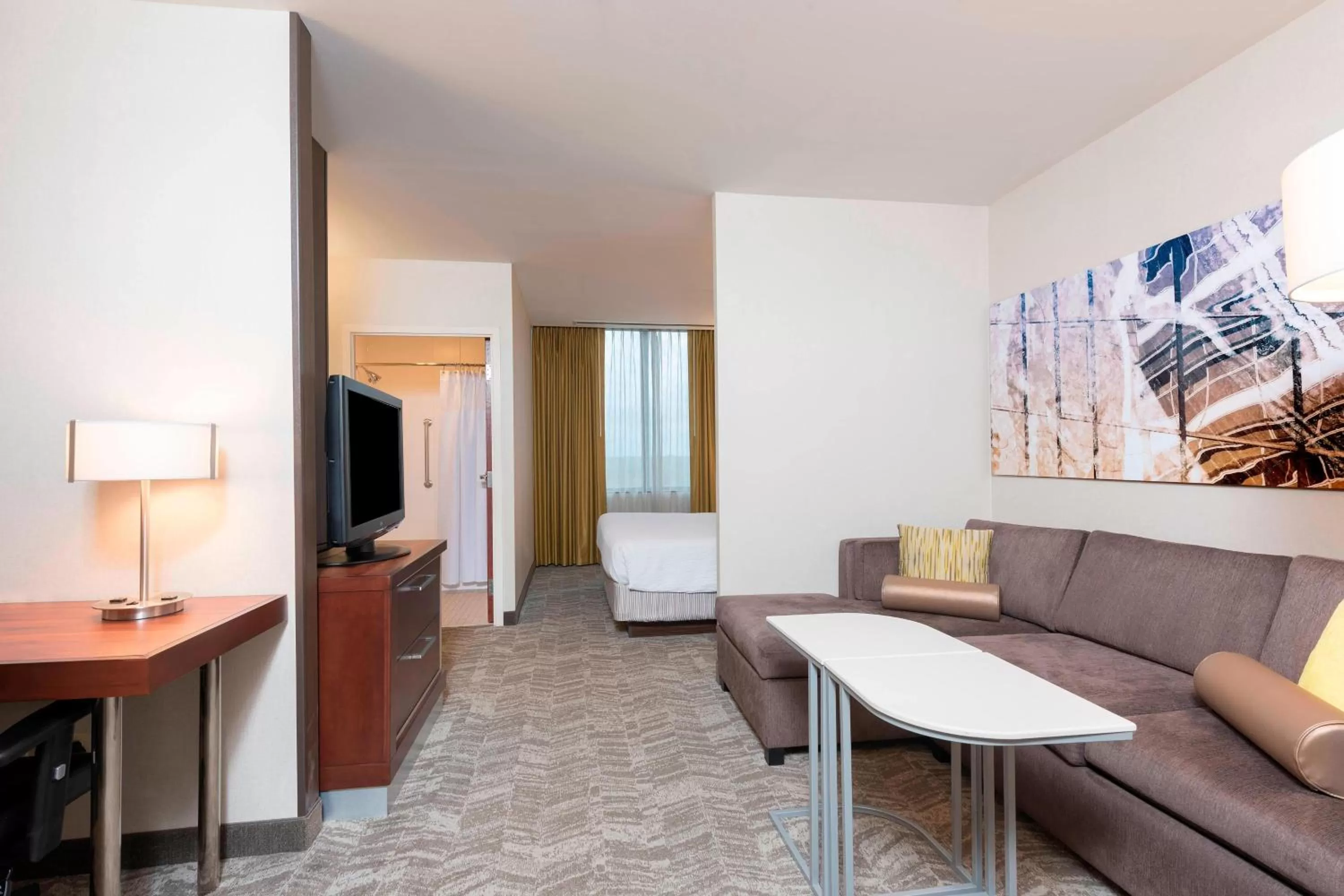 Photo of the whole room in SpringHill Suites by Marriott Chicago O'Hare