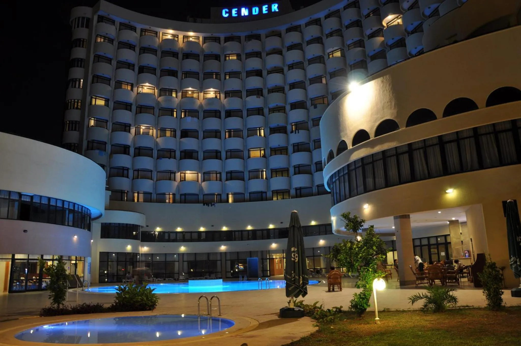 On site in Cender Hotel