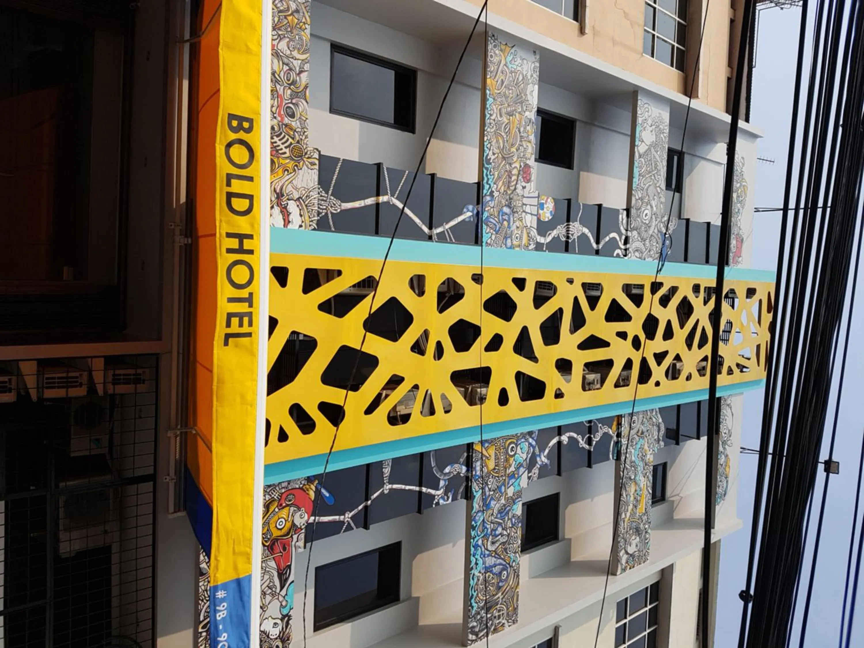 Facade/entrance in Bold Hotel Jakarta