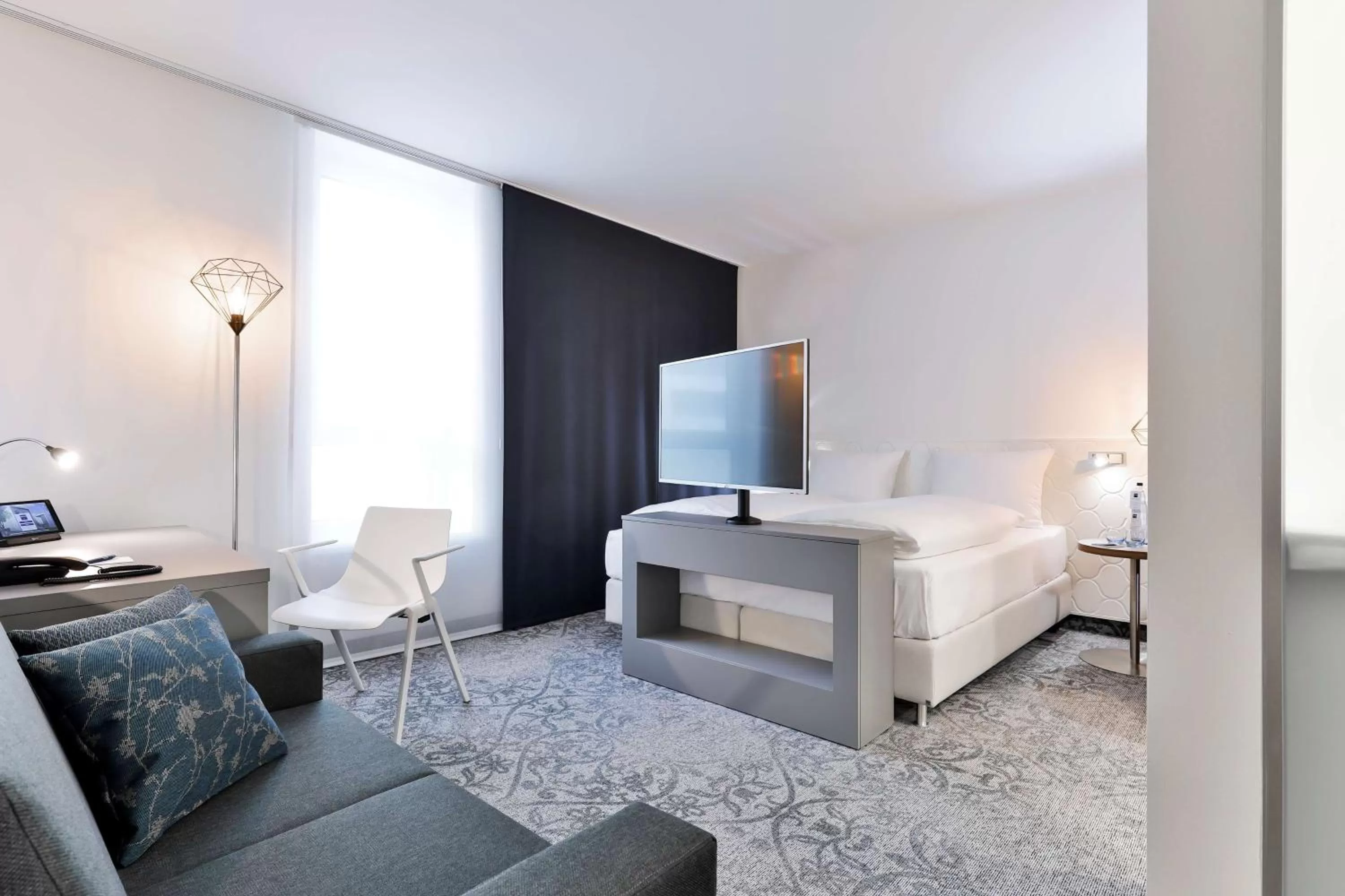 Bedroom, Bed in Dorint Hotel Düren