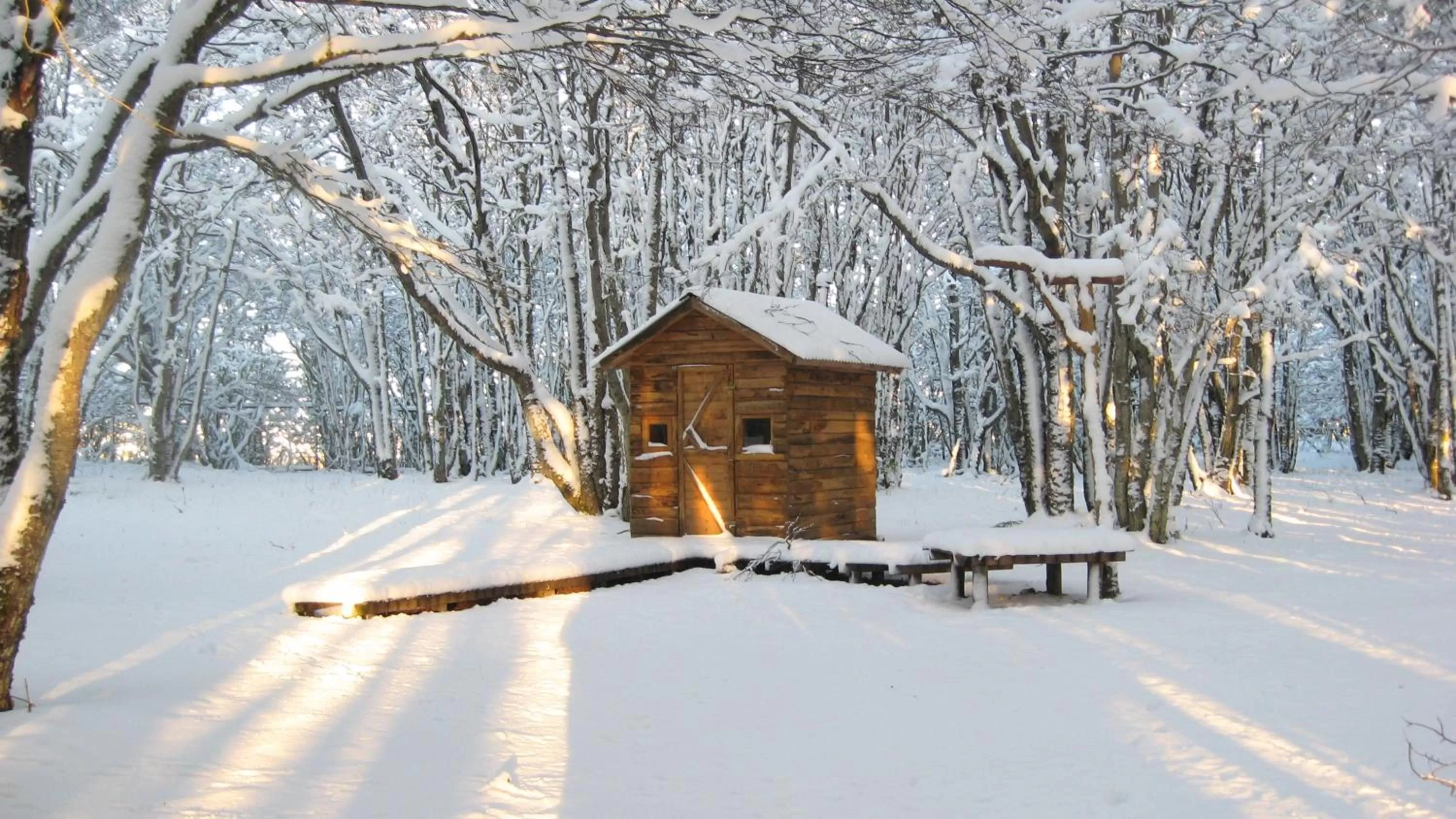 Natural landscape, Winter in La Casa Escondida