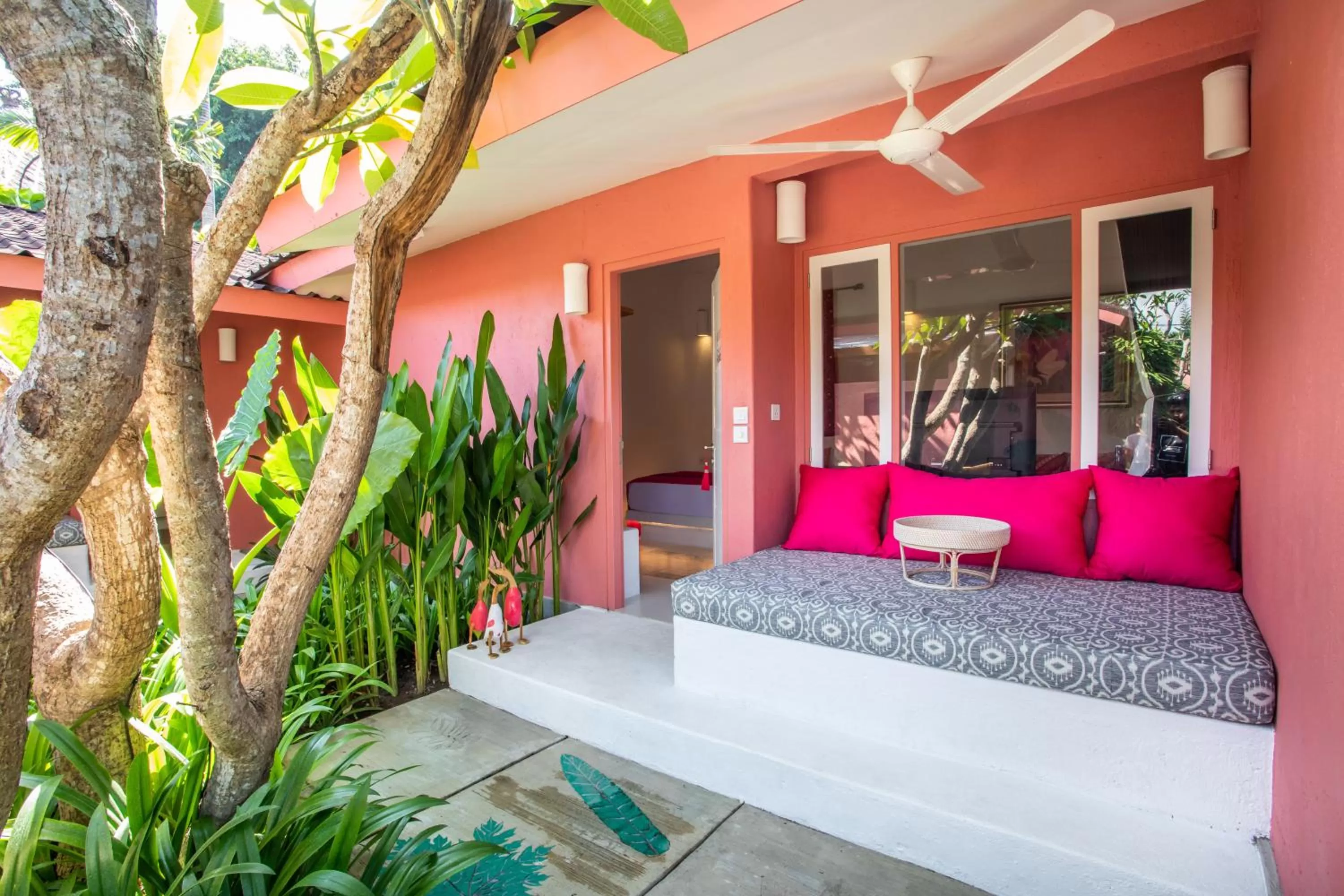 Balcony/Terrace in PinkPrivate Sanur - for Cool Adults Only