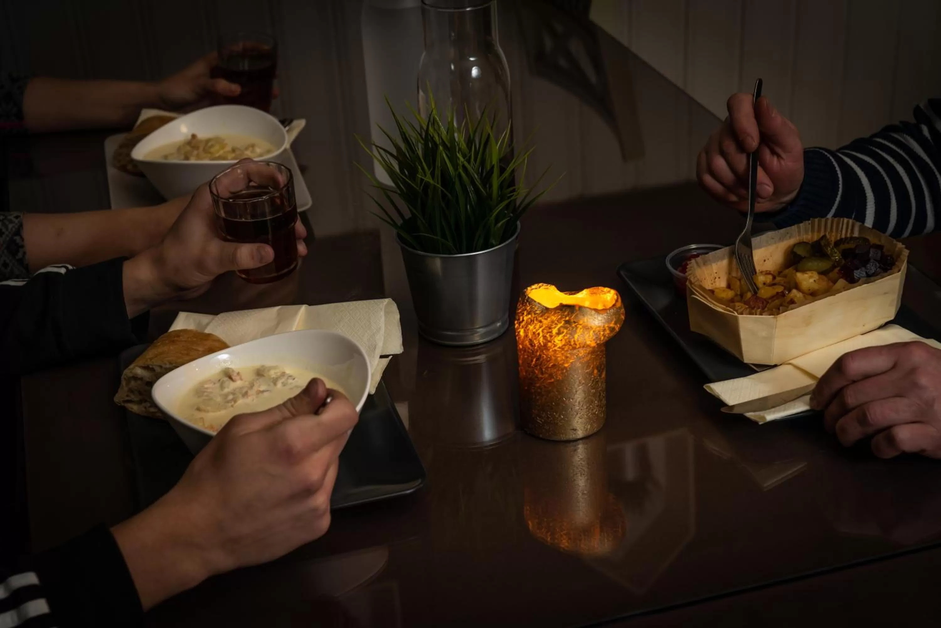 Food in Arctic Guesthouse & Igloos