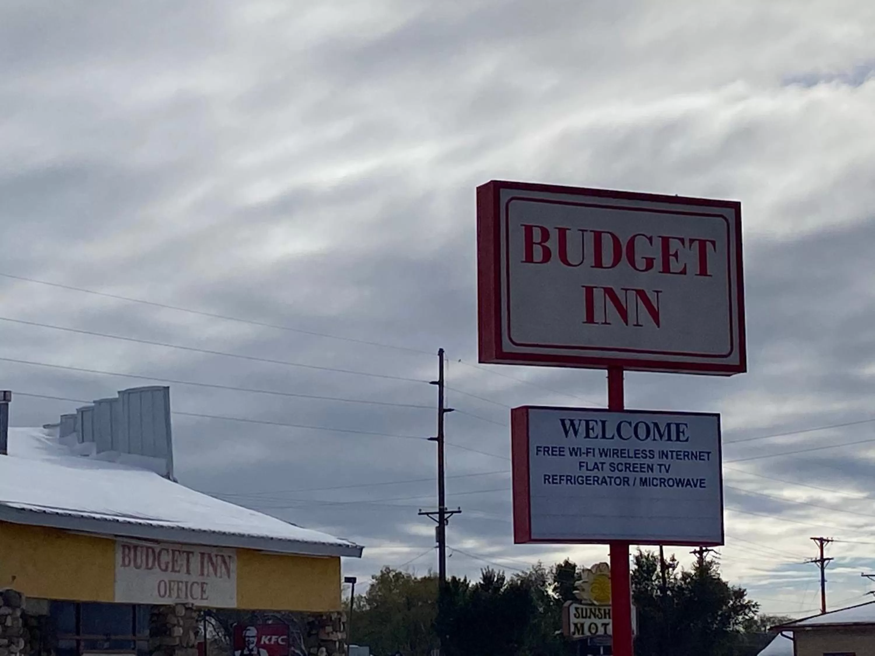Property logo or sign in Budget Inn Las Vegas New Mexico
