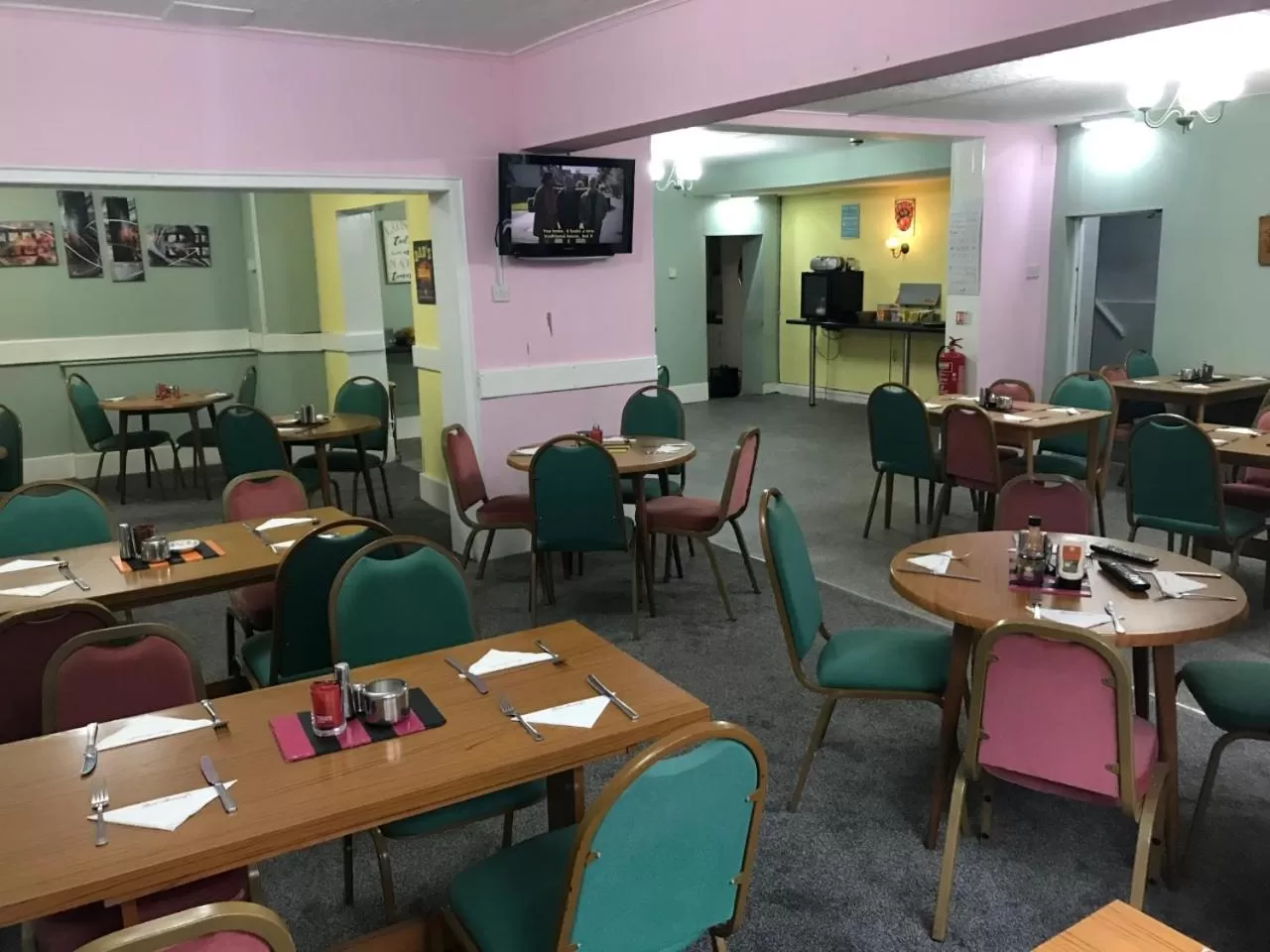 Dining area in The Orbiston