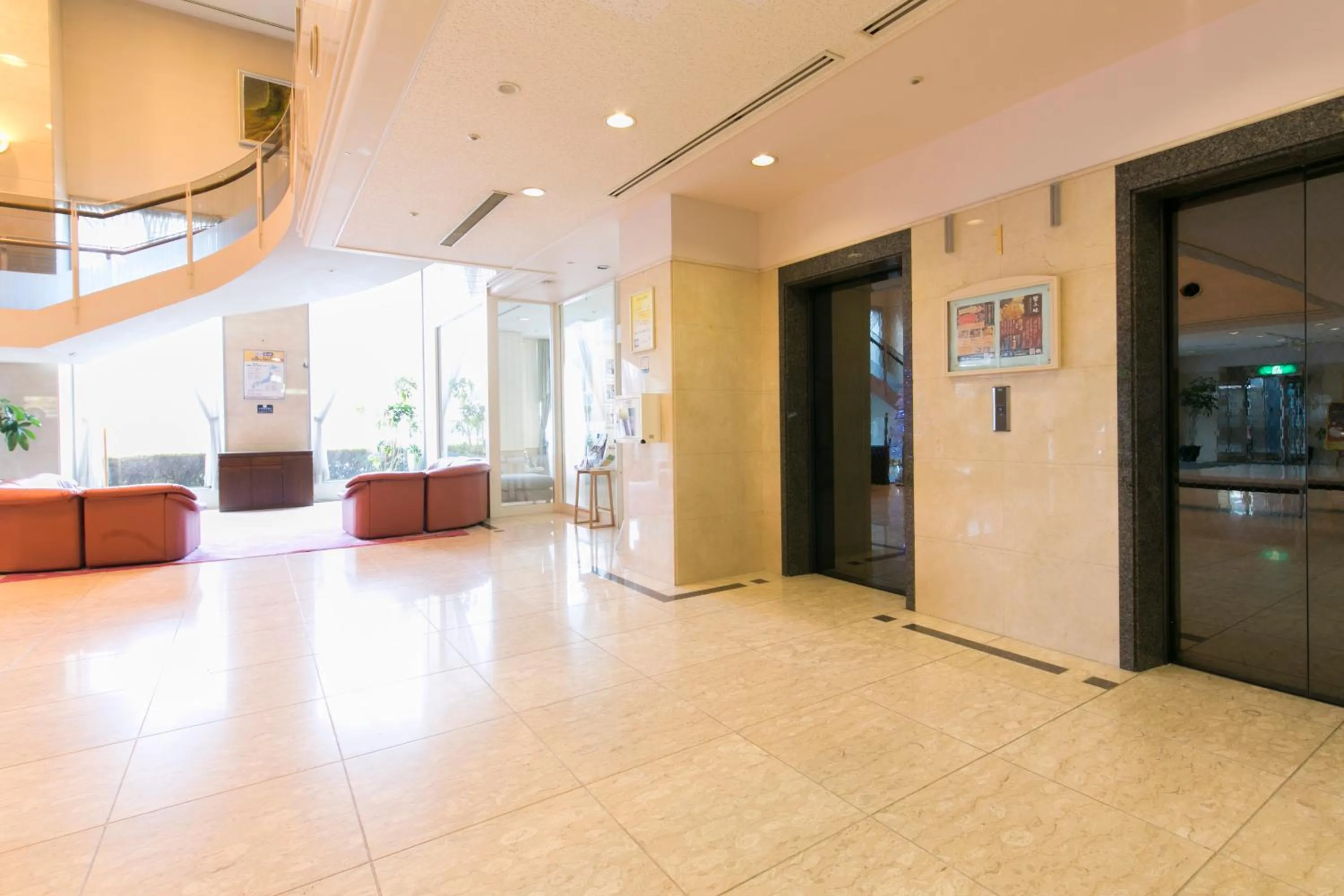 Lobby or reception in Yonago Washington Hotel Plaza