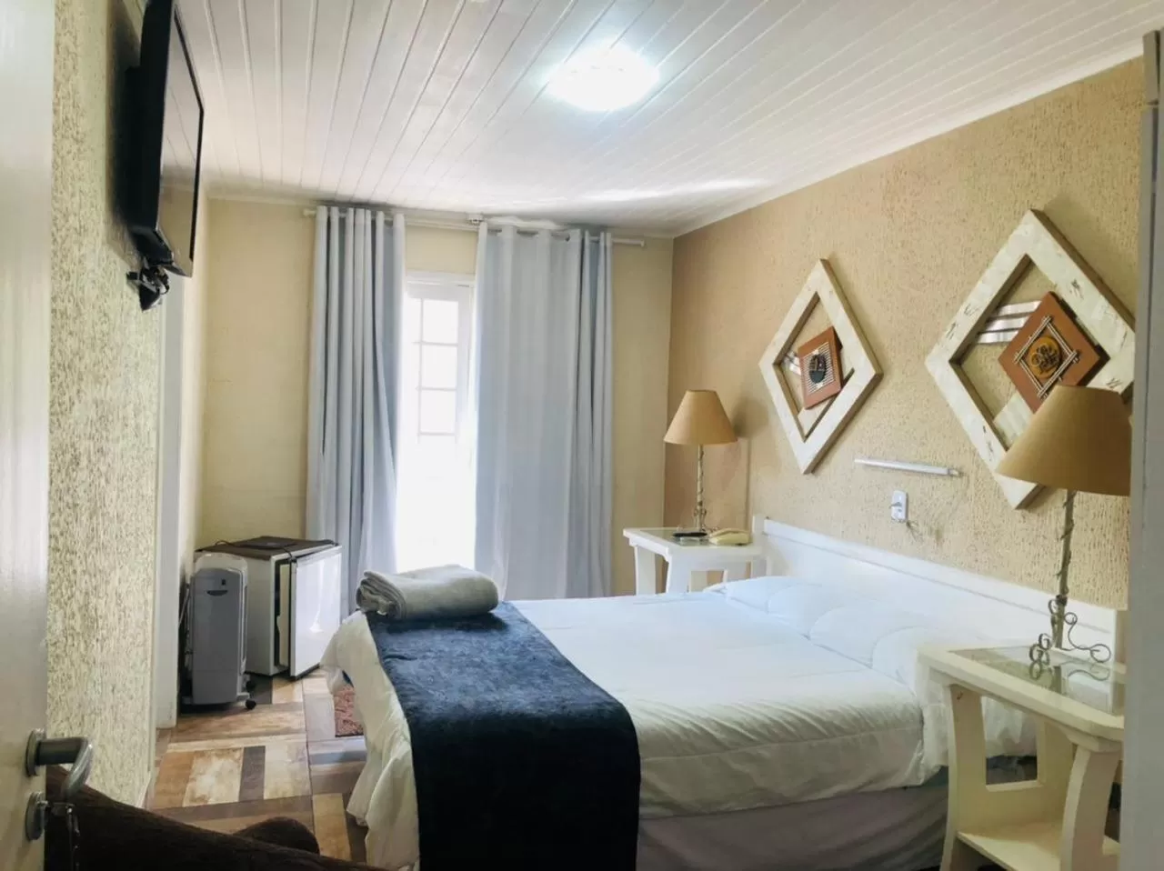 Bed in Hotel Solar da Montanha