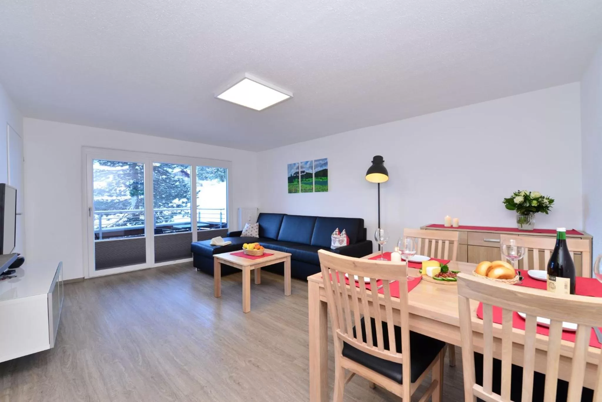 Living room in Familienhotel Kleinwalsertal