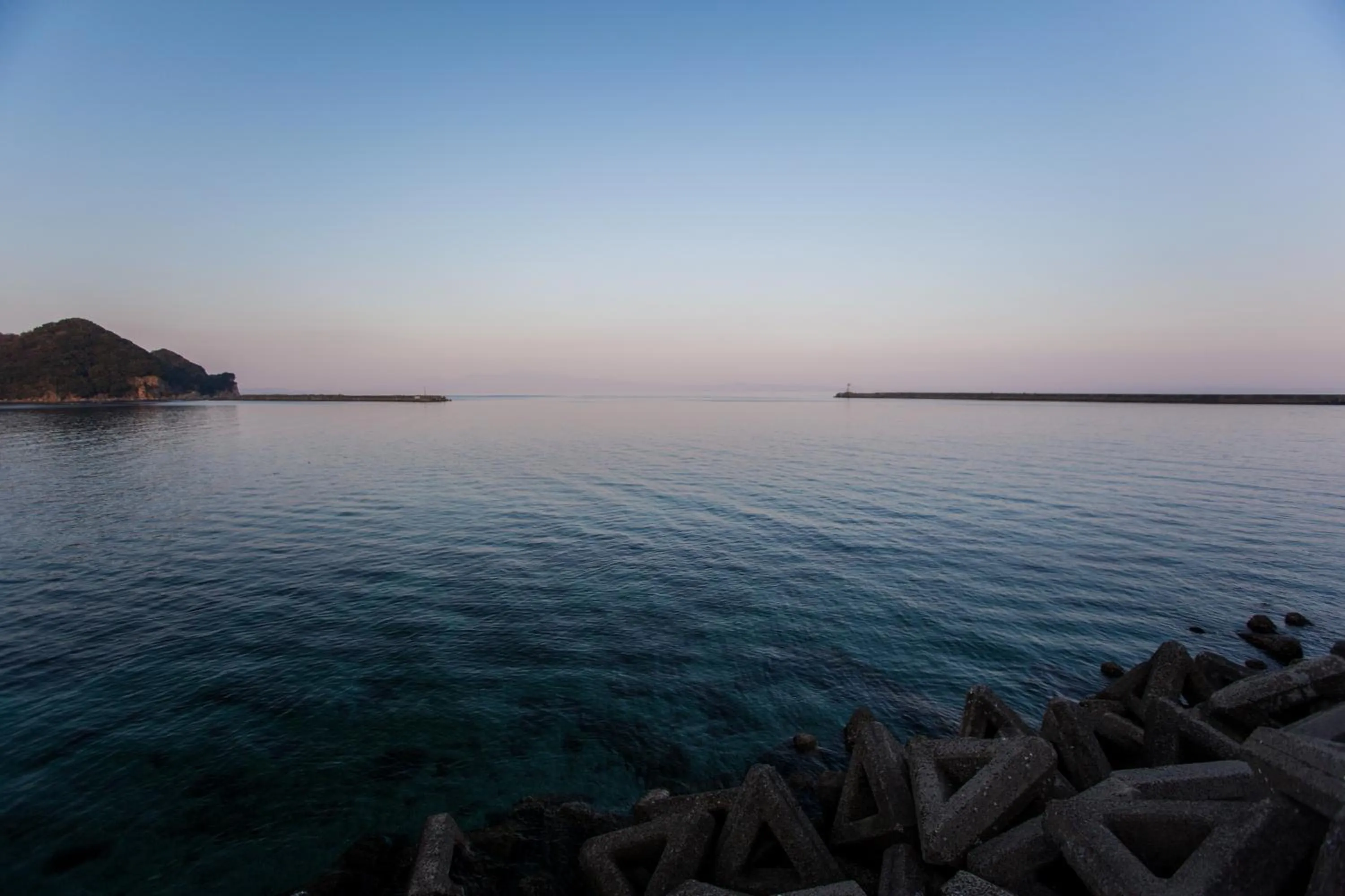 Sea view in Nagasaki House Burabura