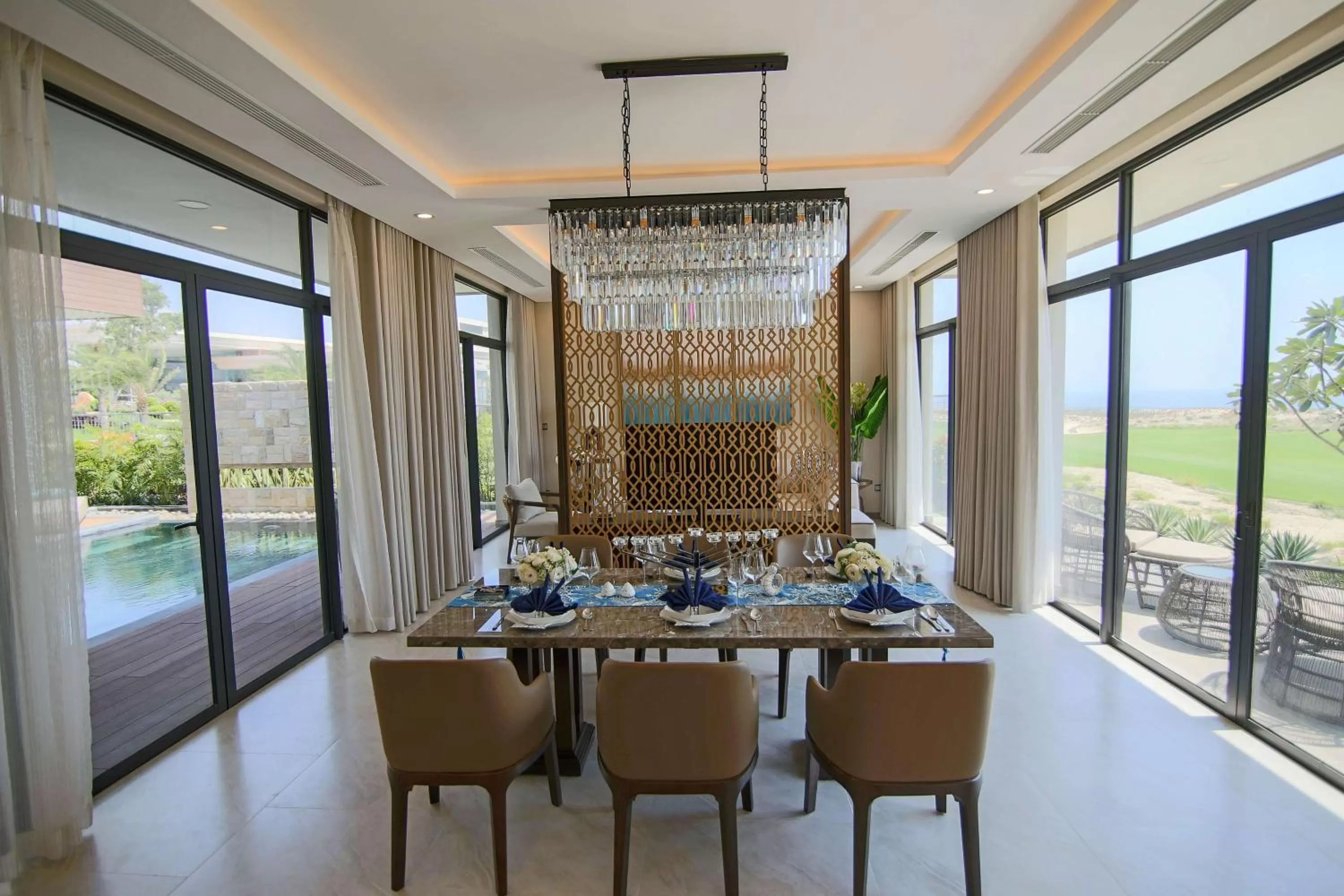 Living room in Wyndham Grand KN Paradise Cam Ranh