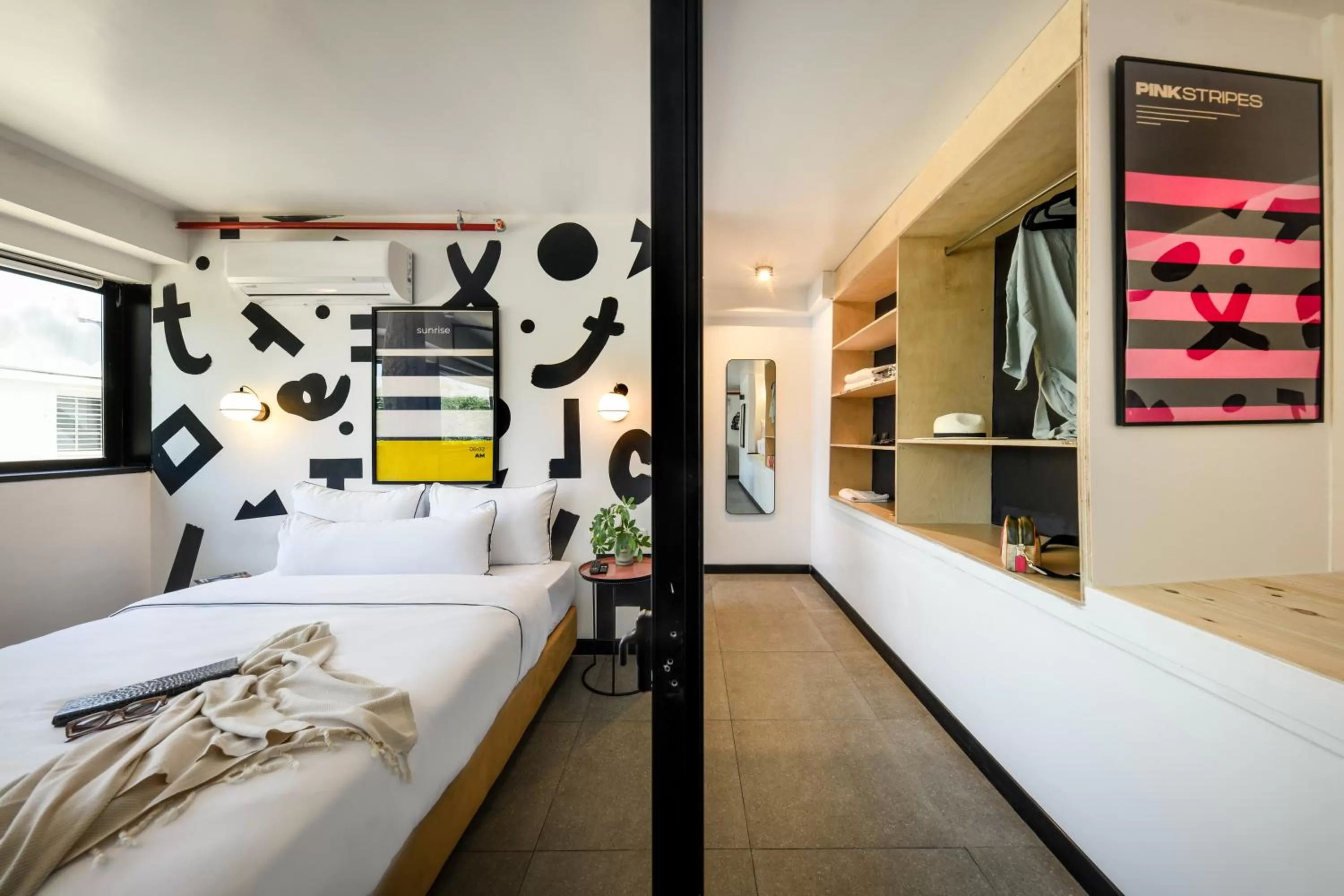 Bed in Pixel Dizengoff Square - Hotel & Spa
