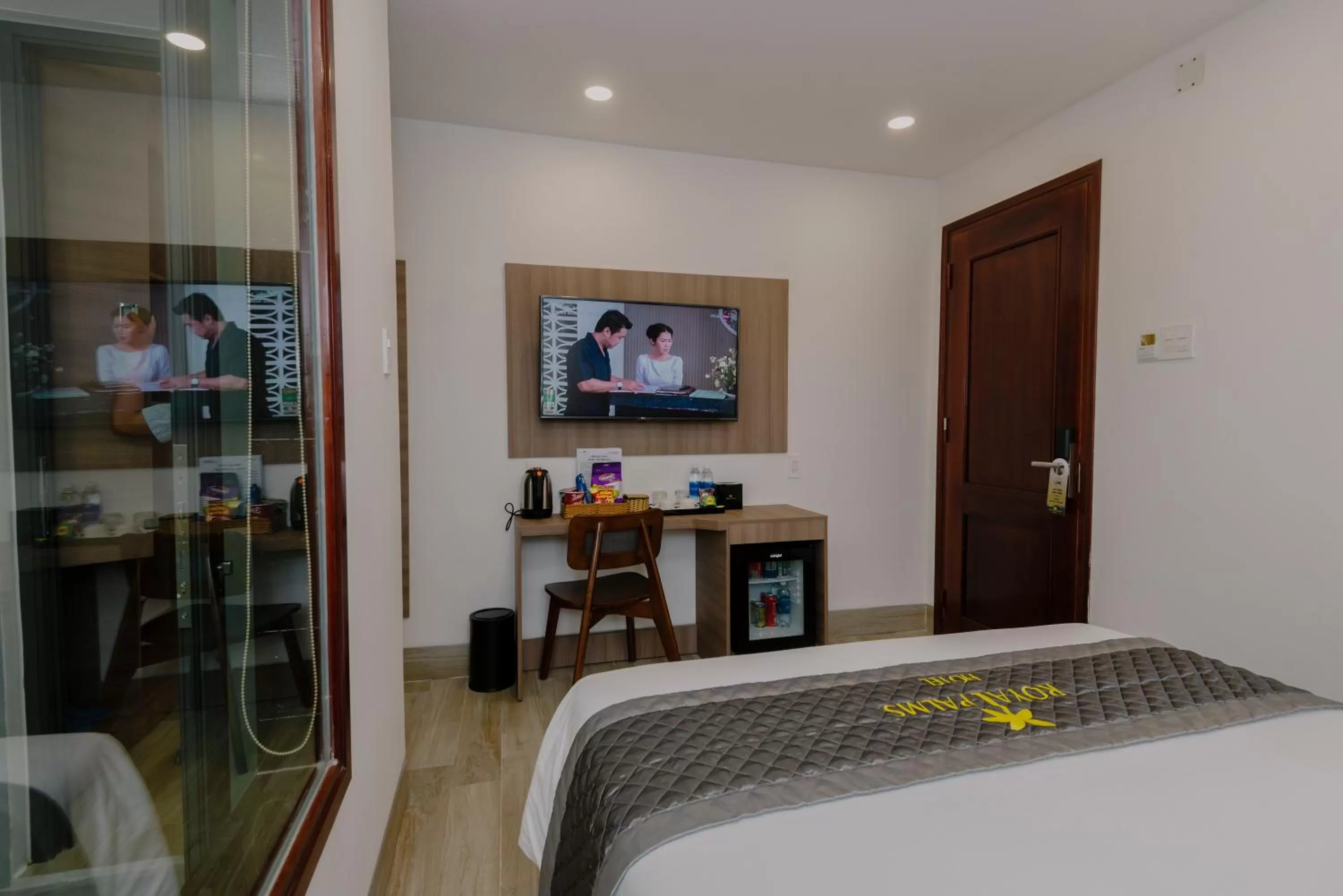 Bed in Royal Palms Hotel