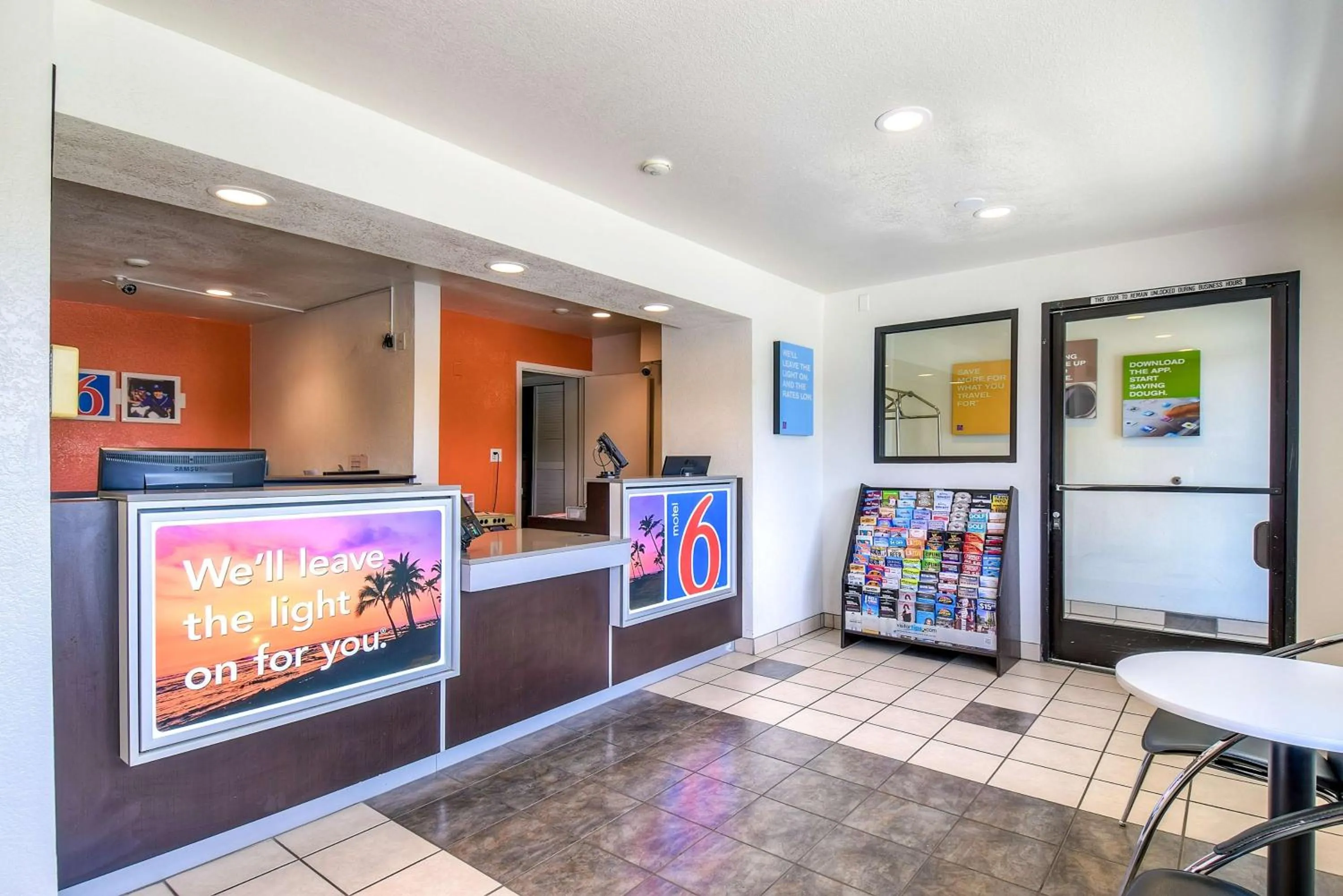 Lobby or reception in Motel 6-Corona, CA