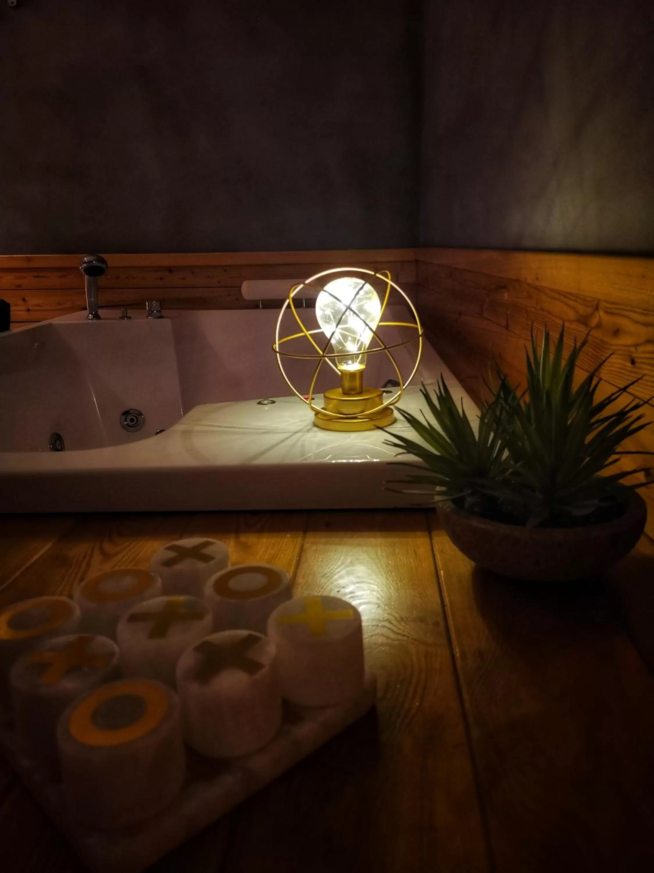 Hot Tub in Drì bed & breakfast